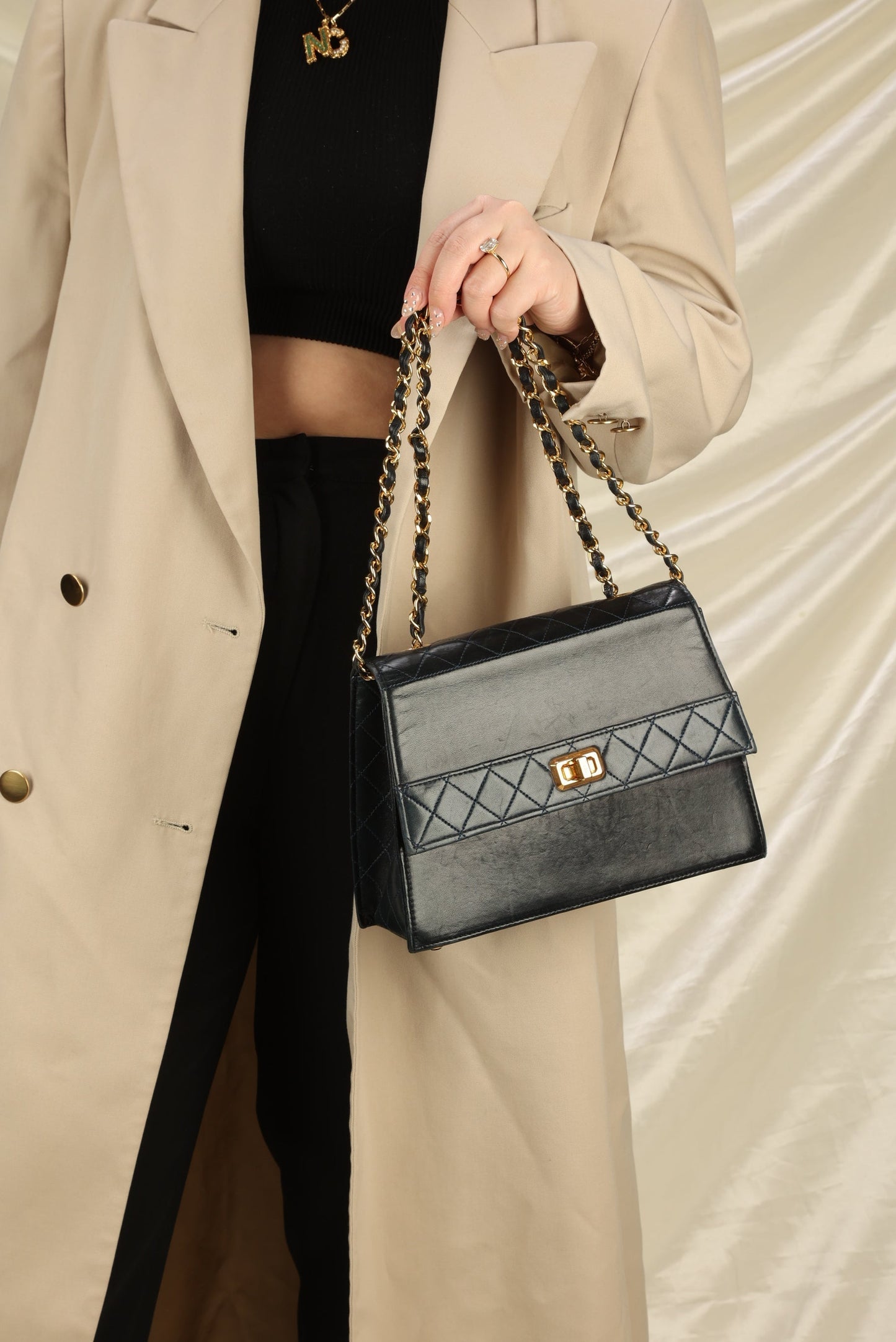 Chanel Re-Issue Trapezoid With Pouch