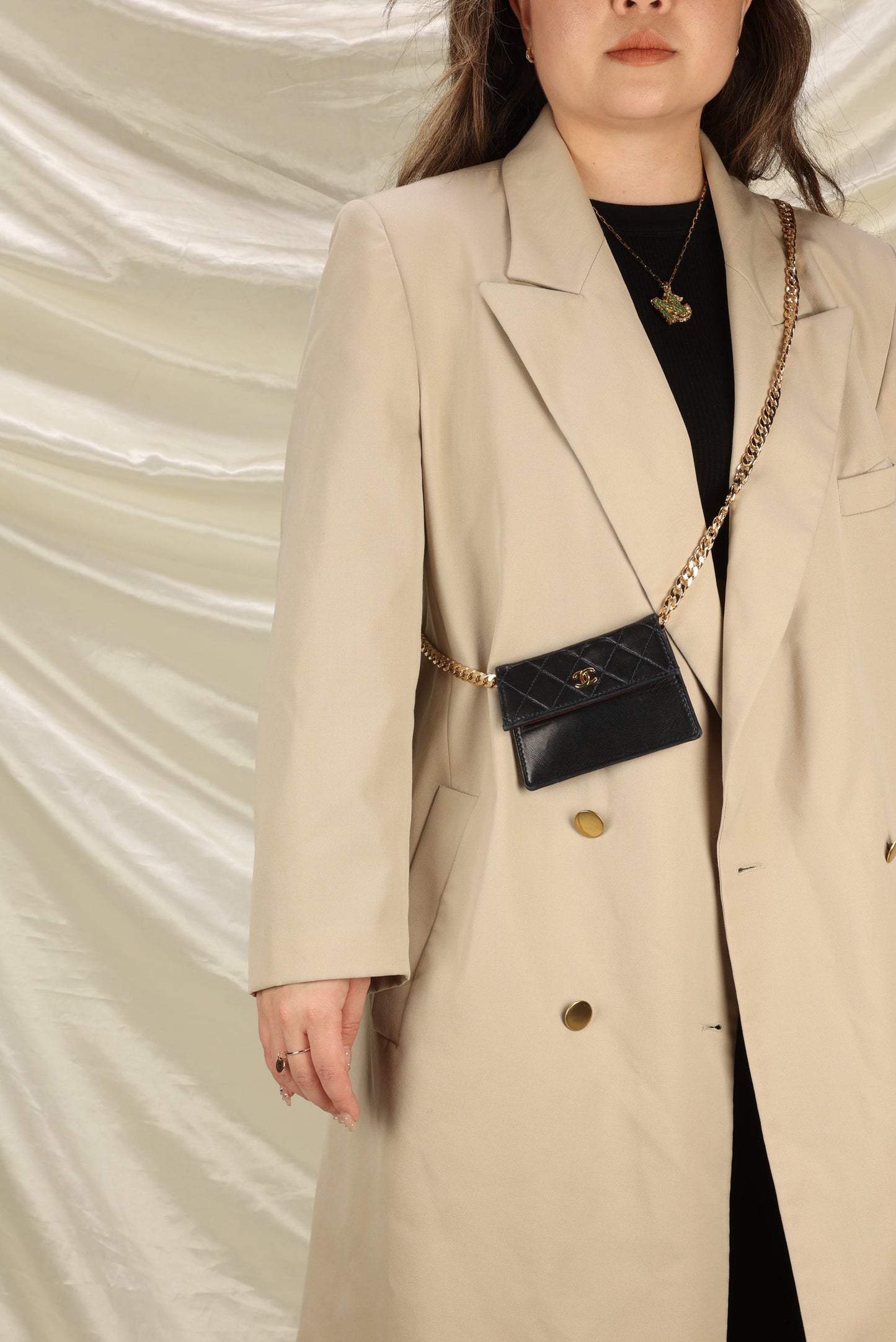 Chanel Re-Issue Trapezoid With Pouch