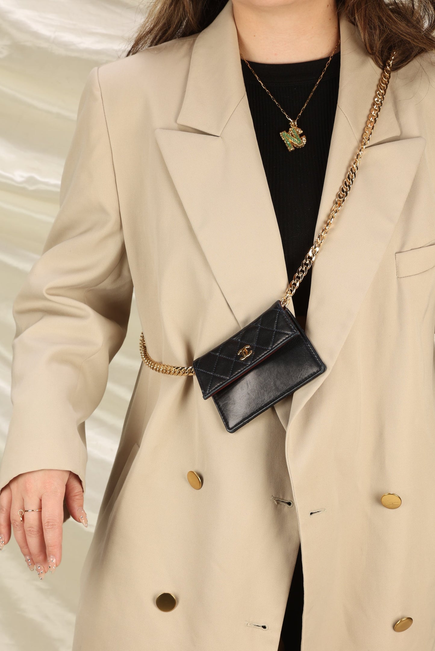 Chanel Re-Issue Trapezoid With Pouch