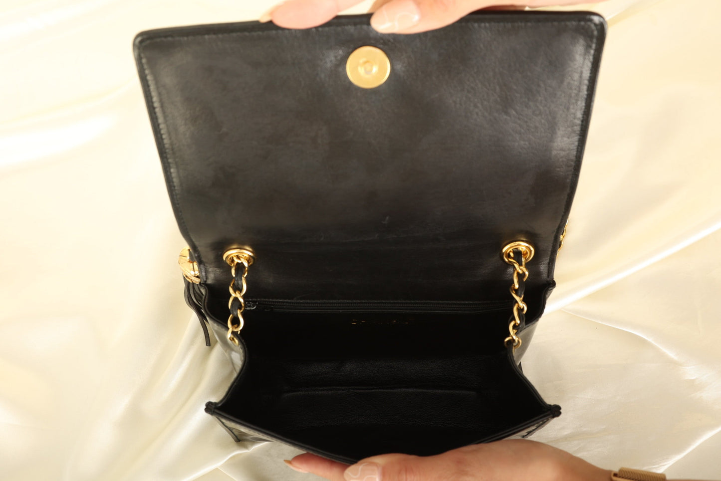 Chanel Patent Timeless Mini Full Flap