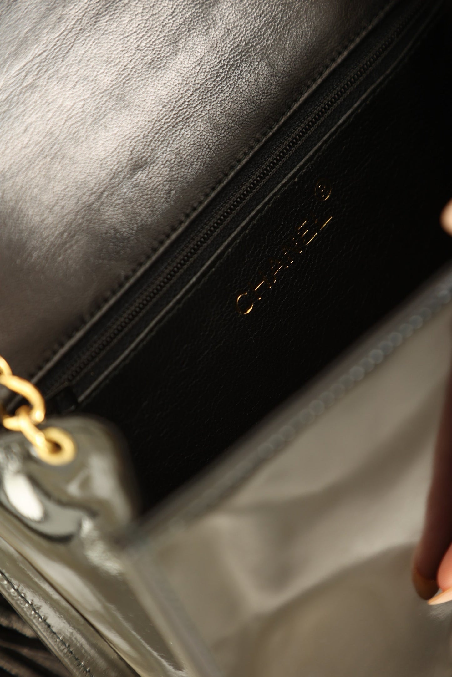 Chanel Patent Timeless Mini Full Flap