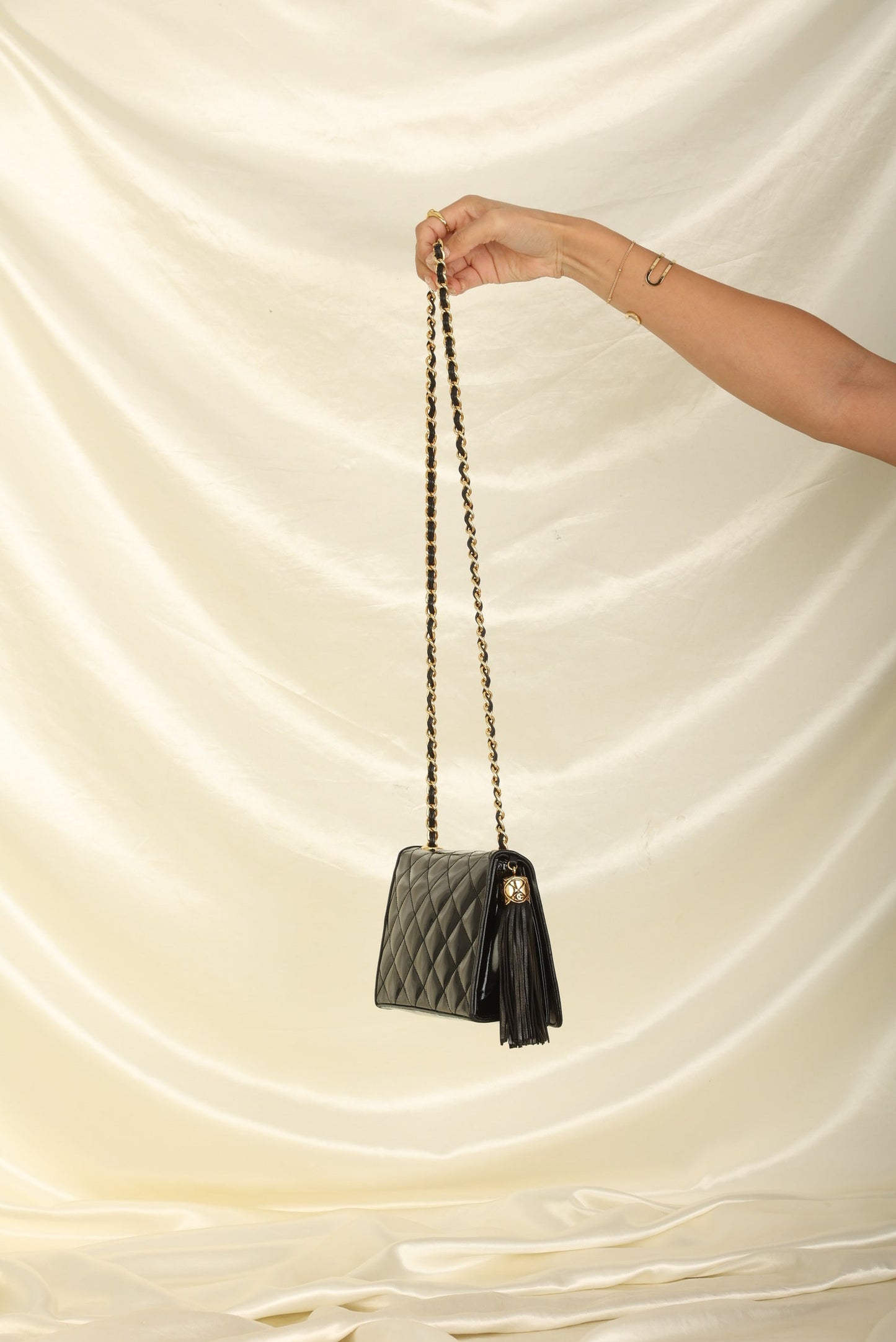 Chanel Patent Timeless Mini Full Flap