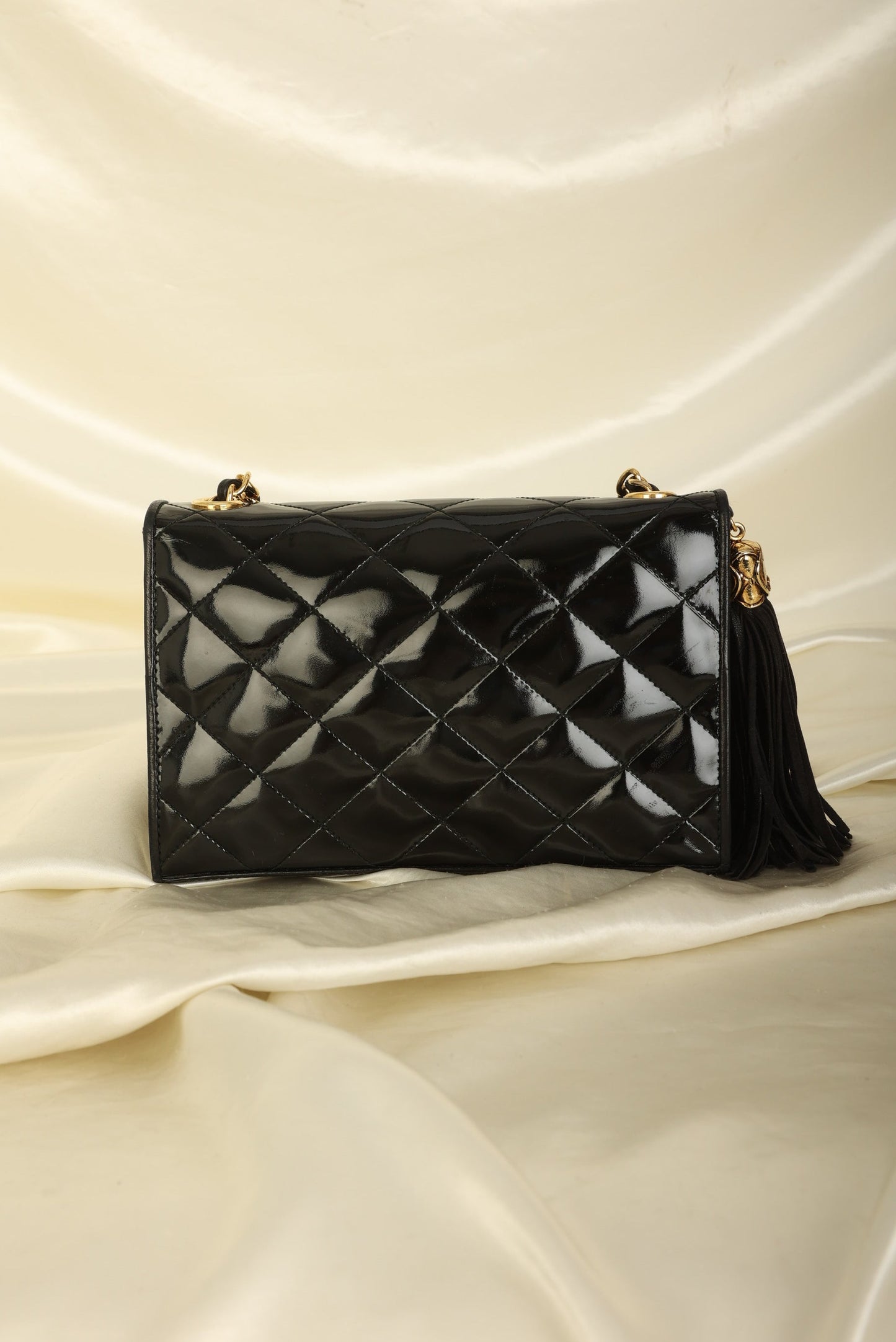 Chanel Patent Timeless Mini Full Flap