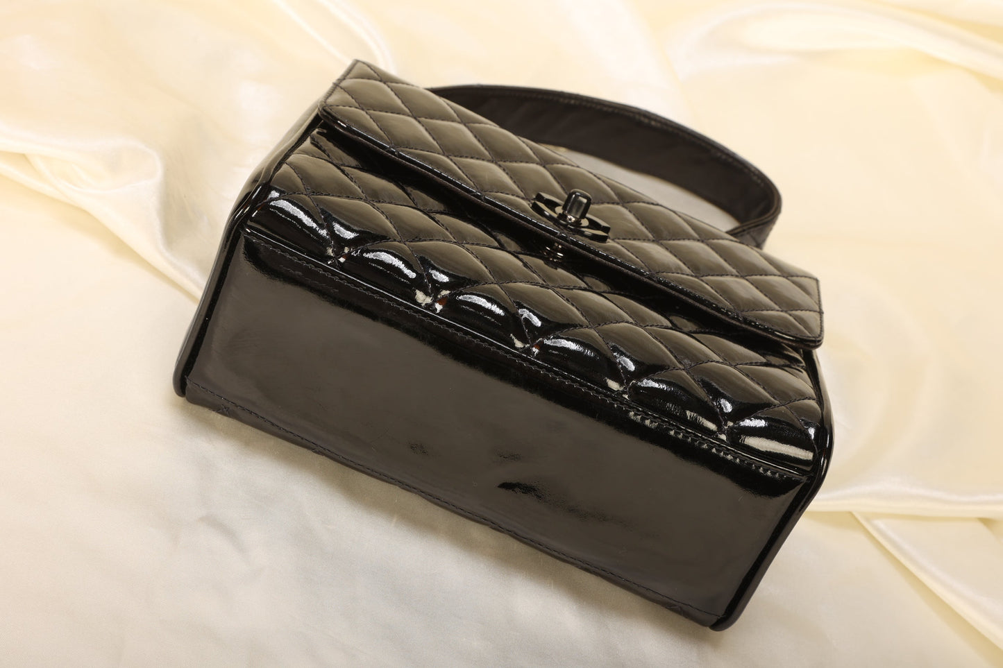 Chanel Patent Top Handle