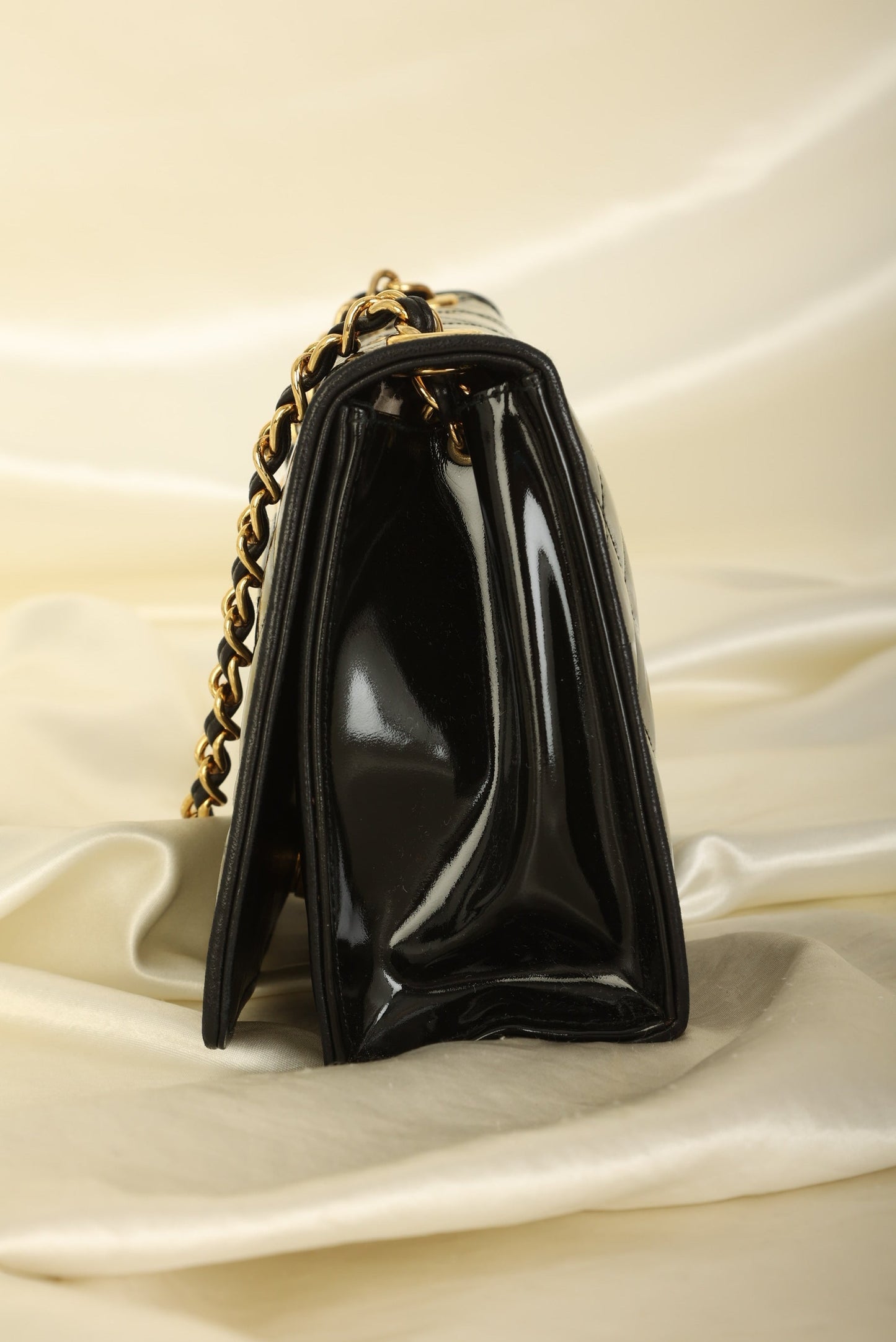 Chanel Patent Timeless Mini Full Flap