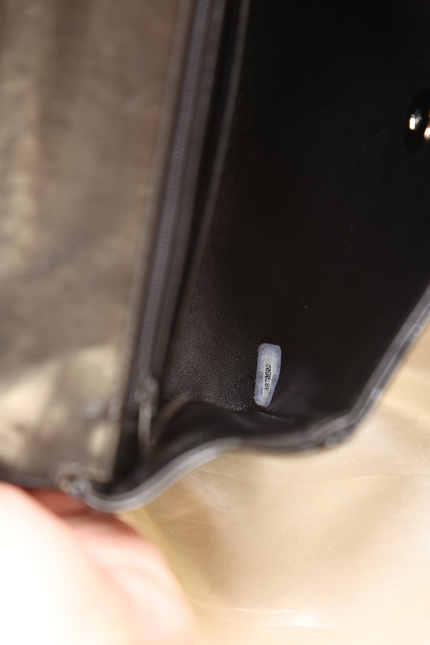 Chanel Patent Top Handle