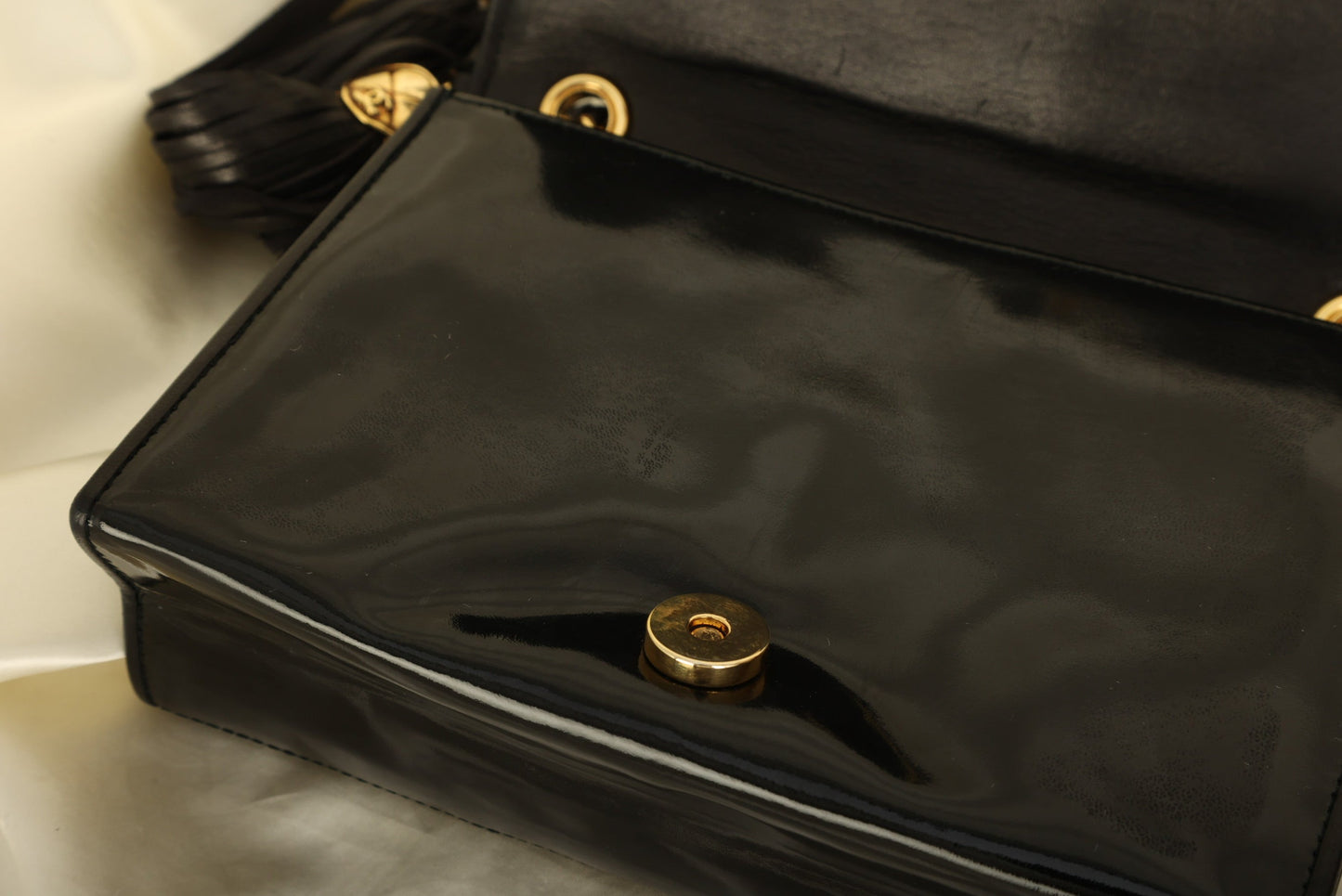 Chanel Patent Timeless Mini Full Flap