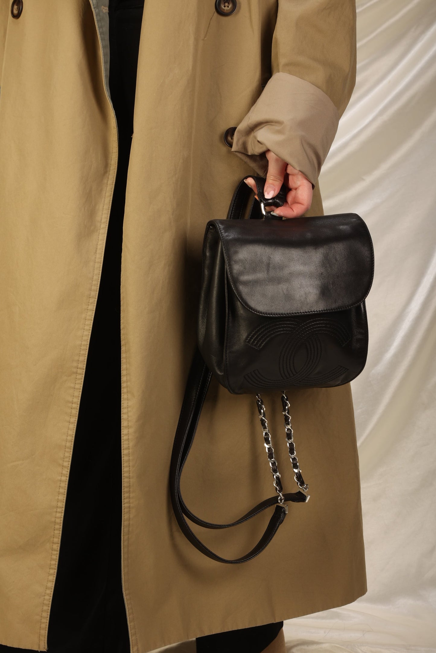 Chanel Mini Chain Backpack