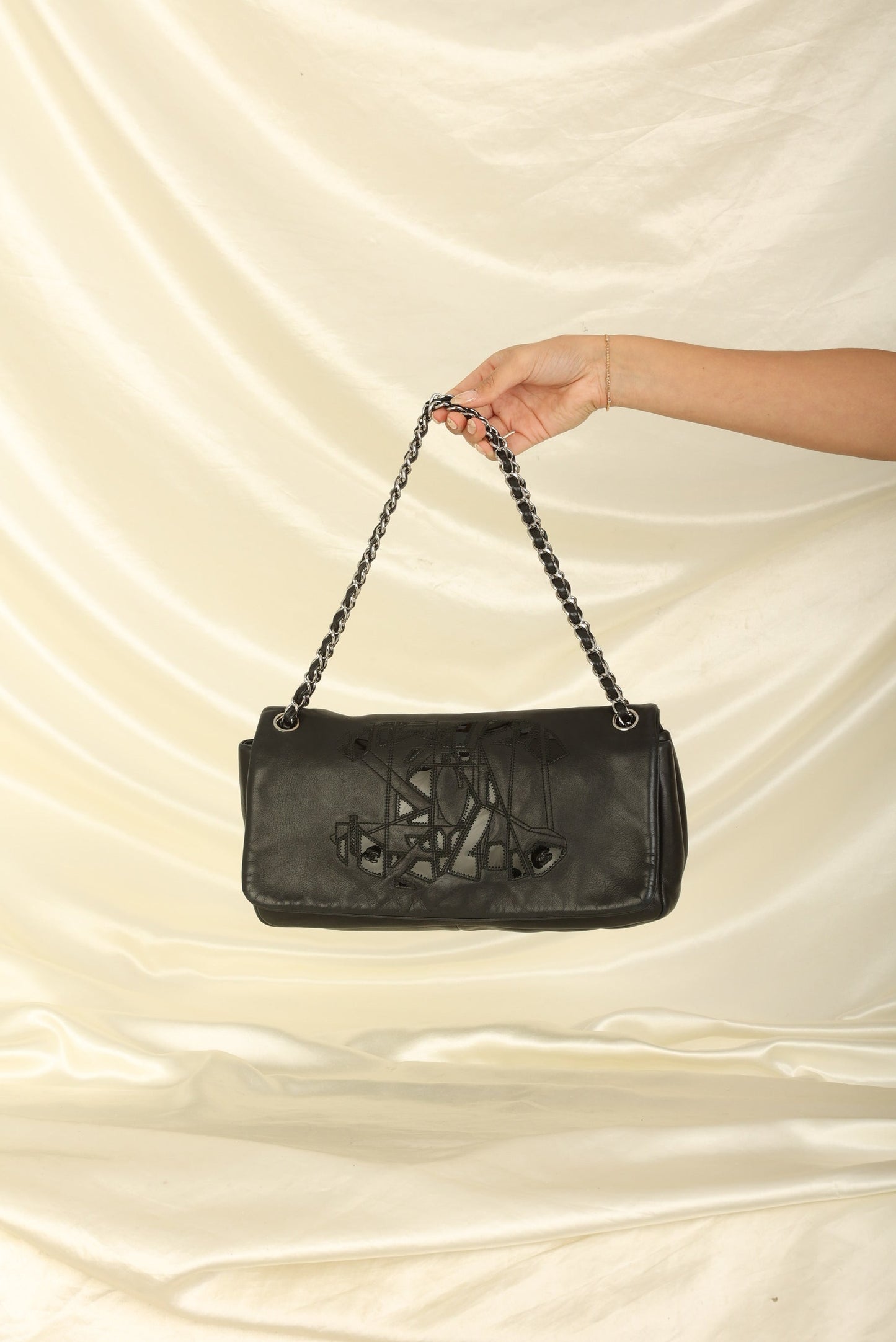Chanel 2008 Lambskin Coco Mark Flap