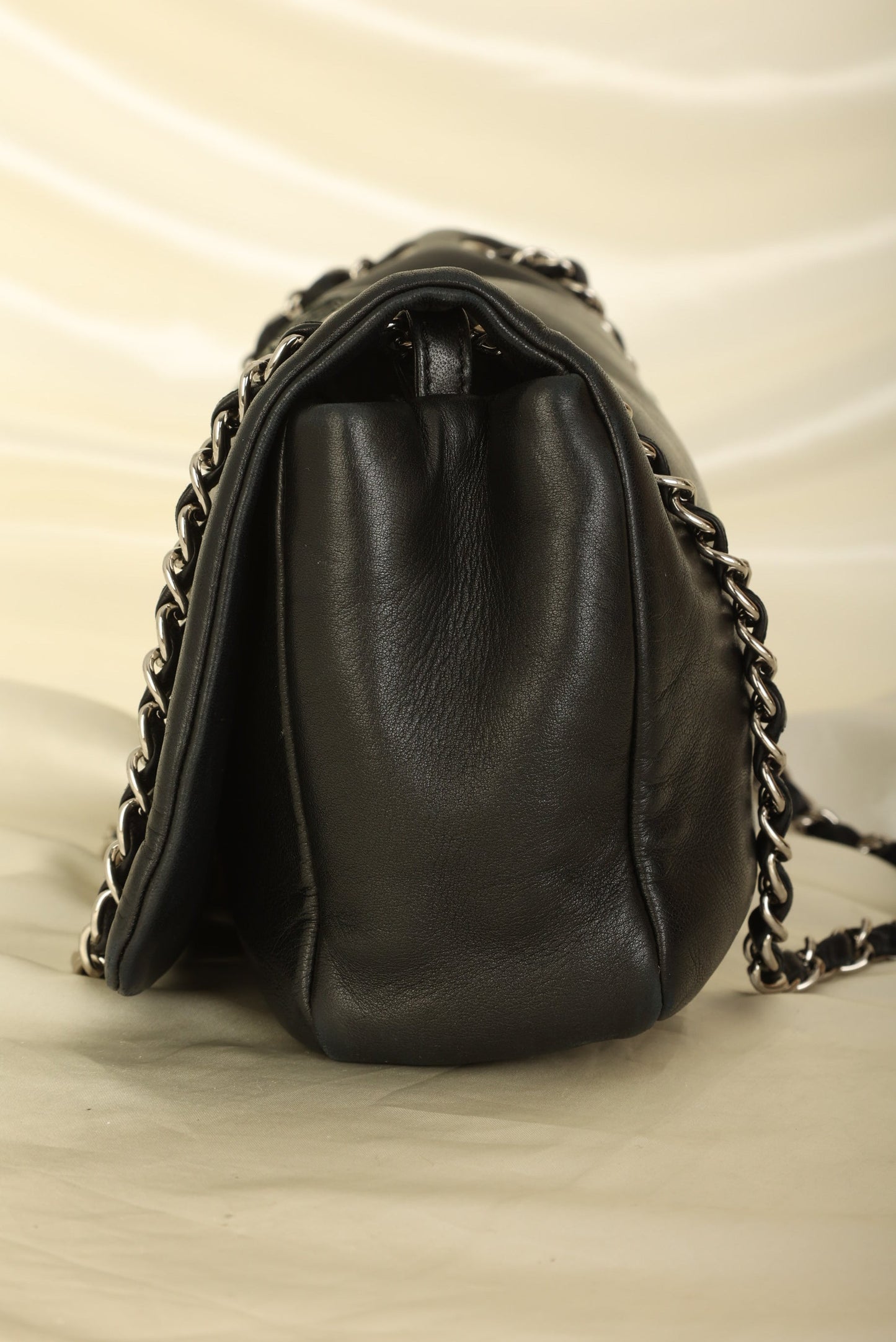 Chanel 2008 Lambskin Coco Mark Flap