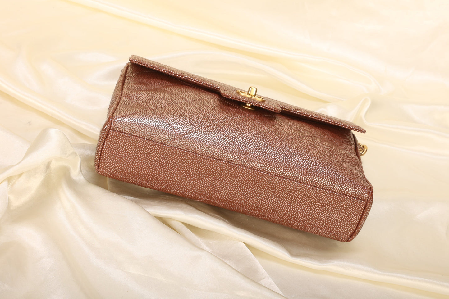 Chanel Caviar Iridescent Flap Bag