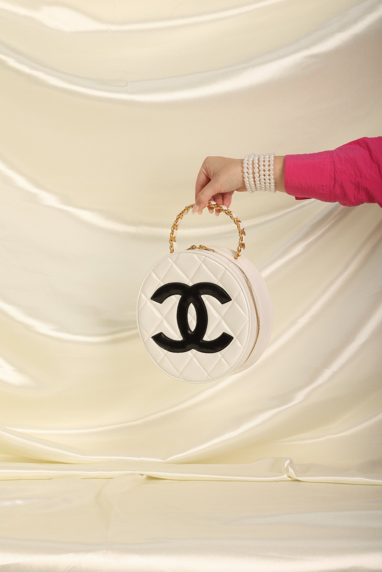 Chanel Patent Coco Circle Top Handle
