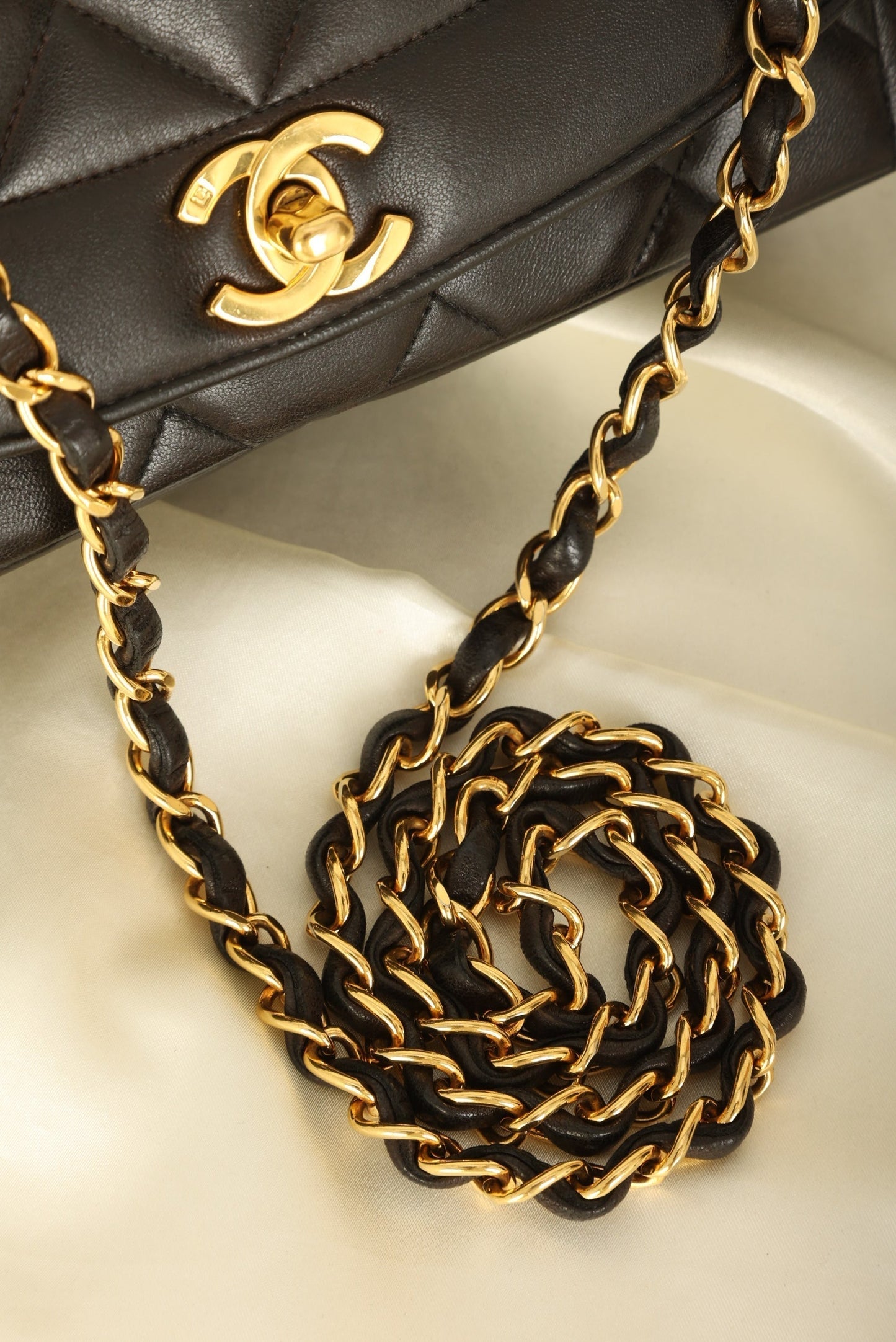 Chanel 1994 Lambskin Medium Diana