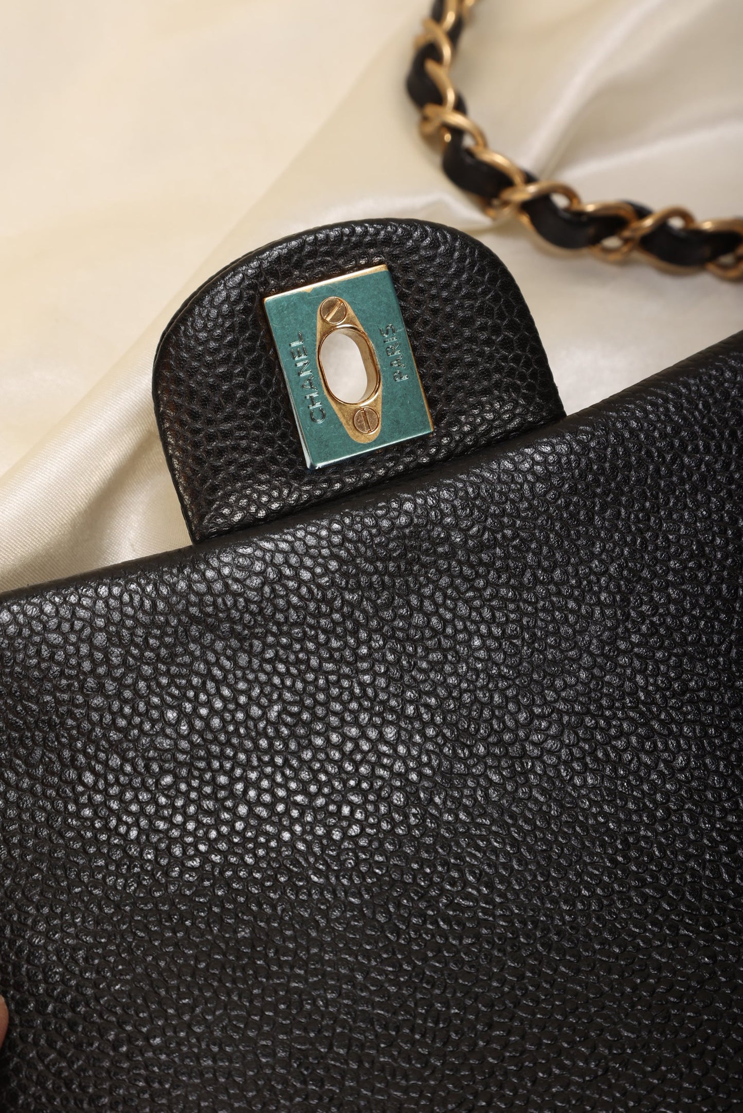 Chanel Caviar Mini Square Flap