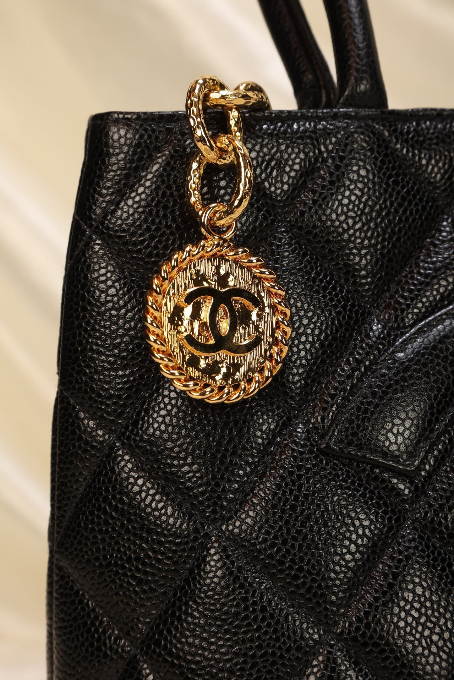 Chanel Caviar Medallion Tote