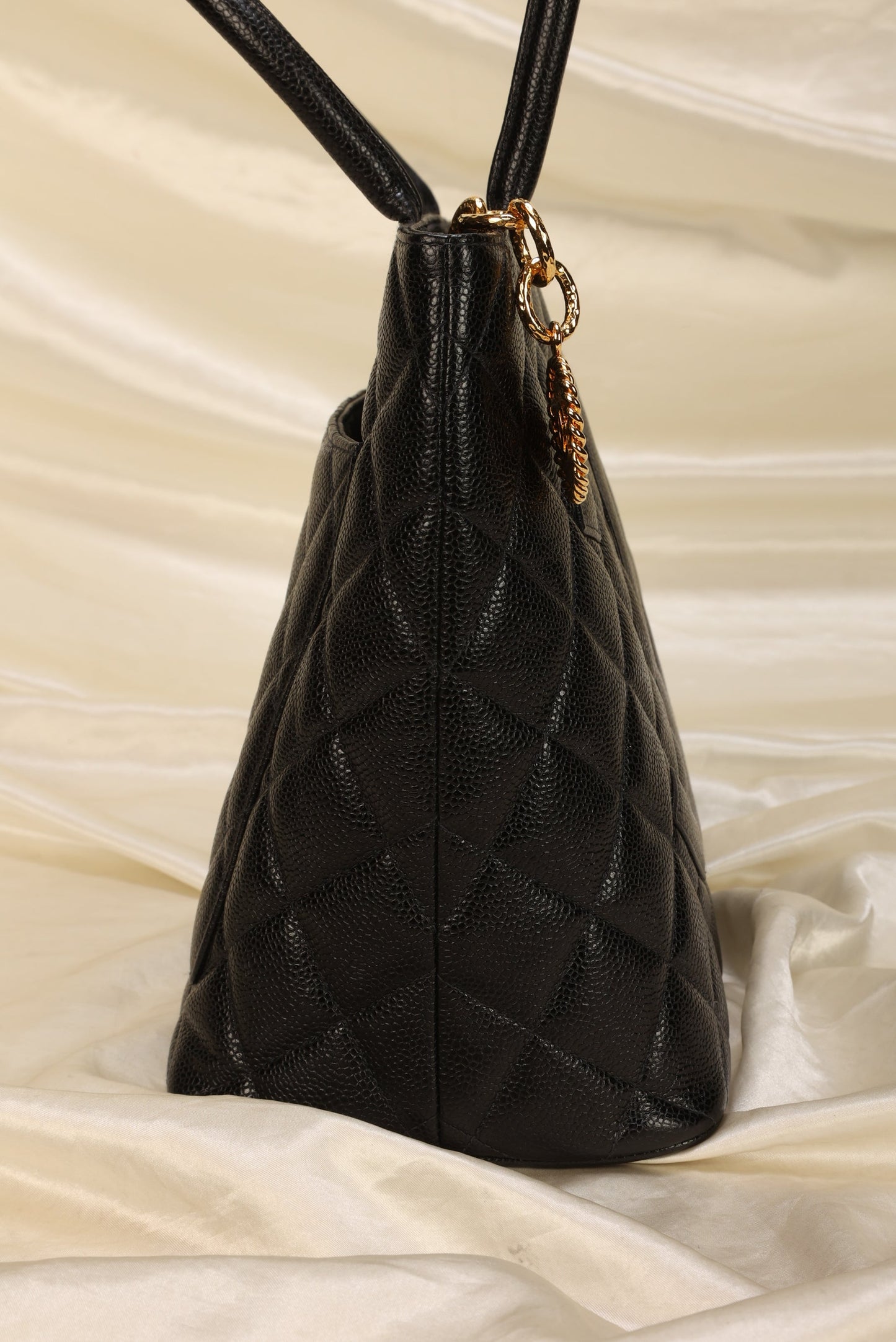 Chanel Caviar Medallion Tote