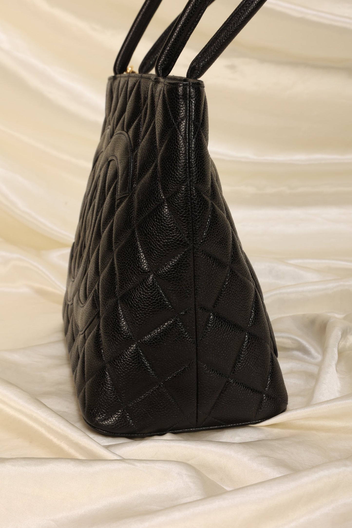 Chanel Caviar Medallion Tote
