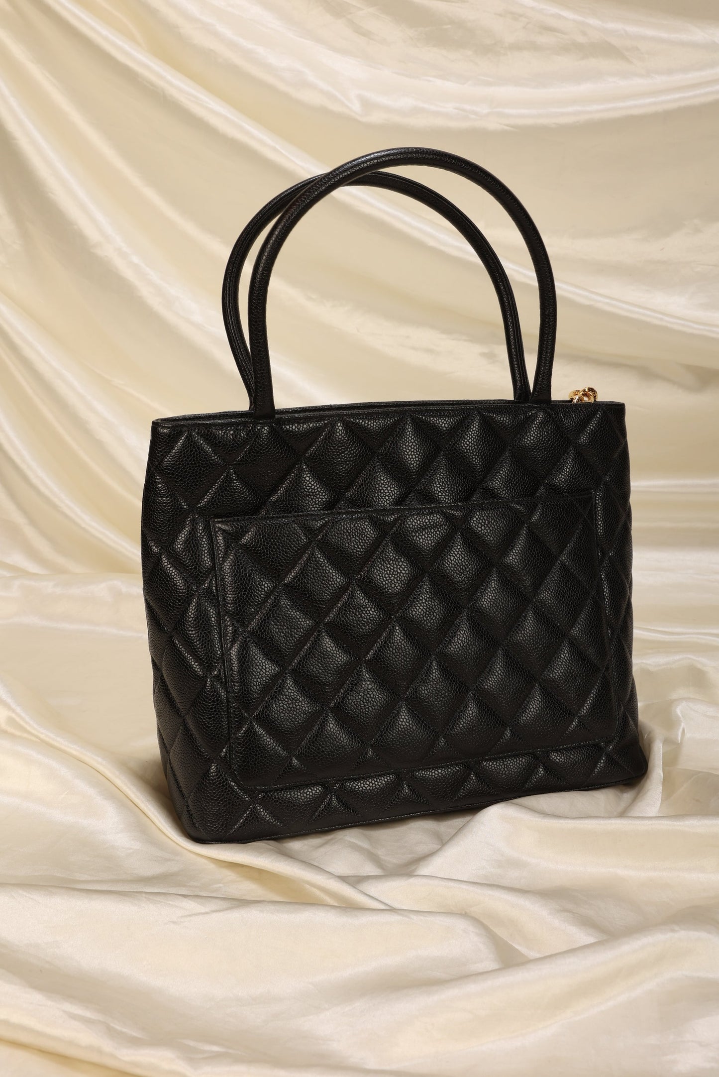 Chanel Caviar Medallion Tote