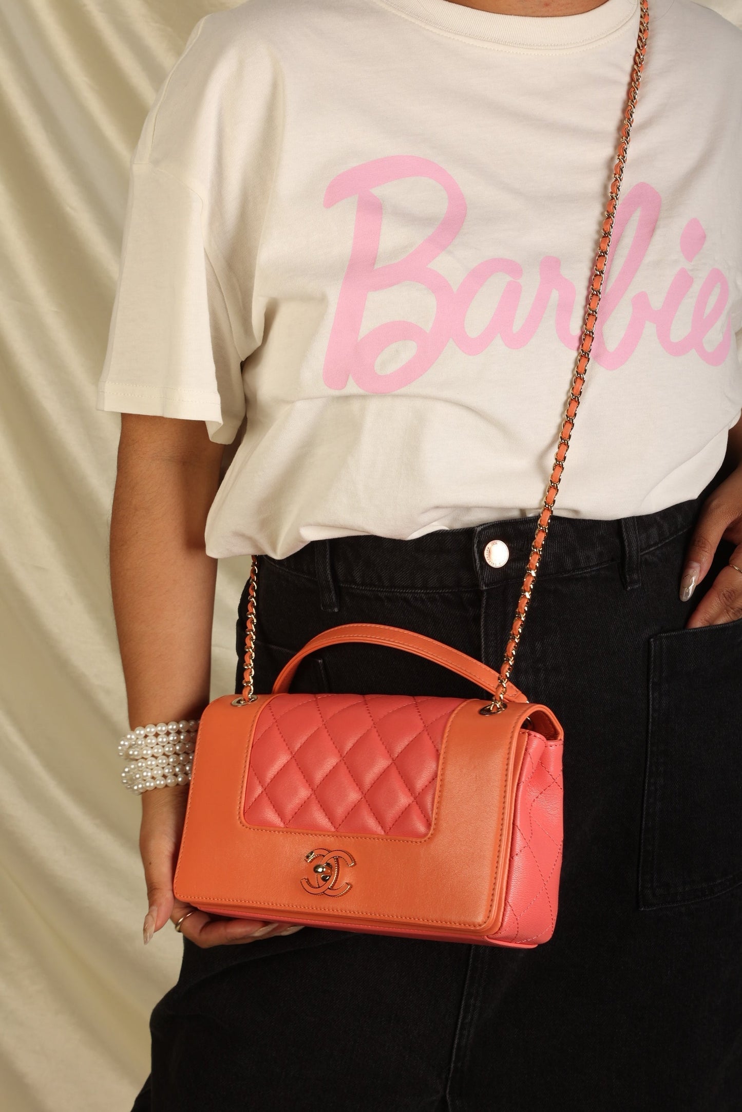 Chanel Mademoiselle Sheepskin Full Flap