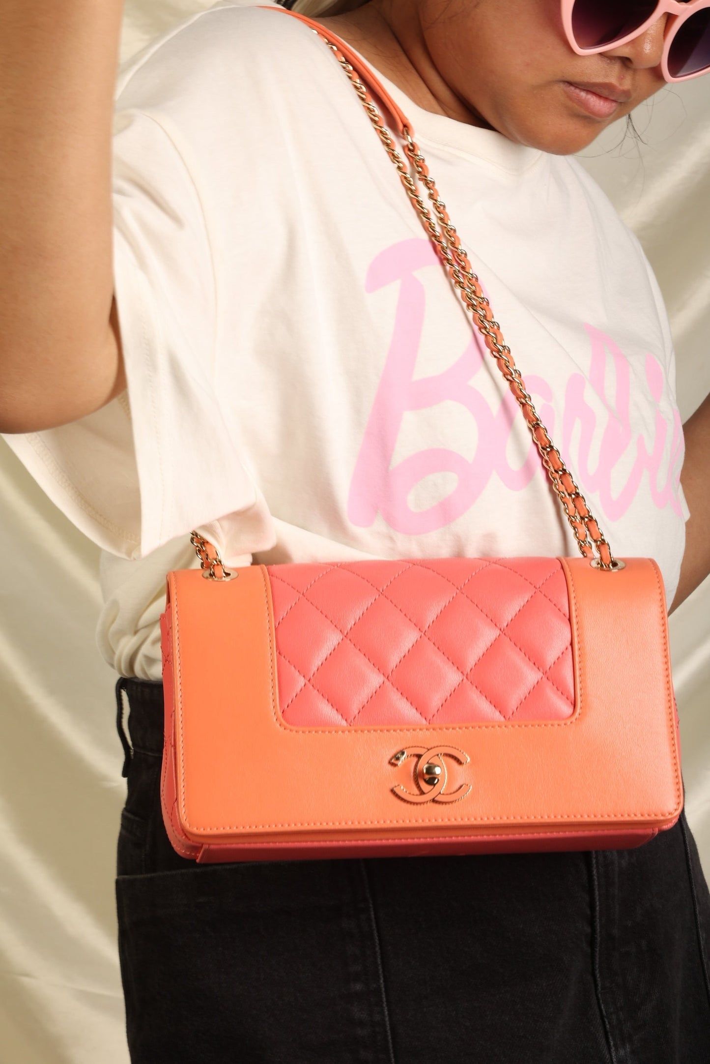 Chanel Mademoiselle Sheepskin Full Flap