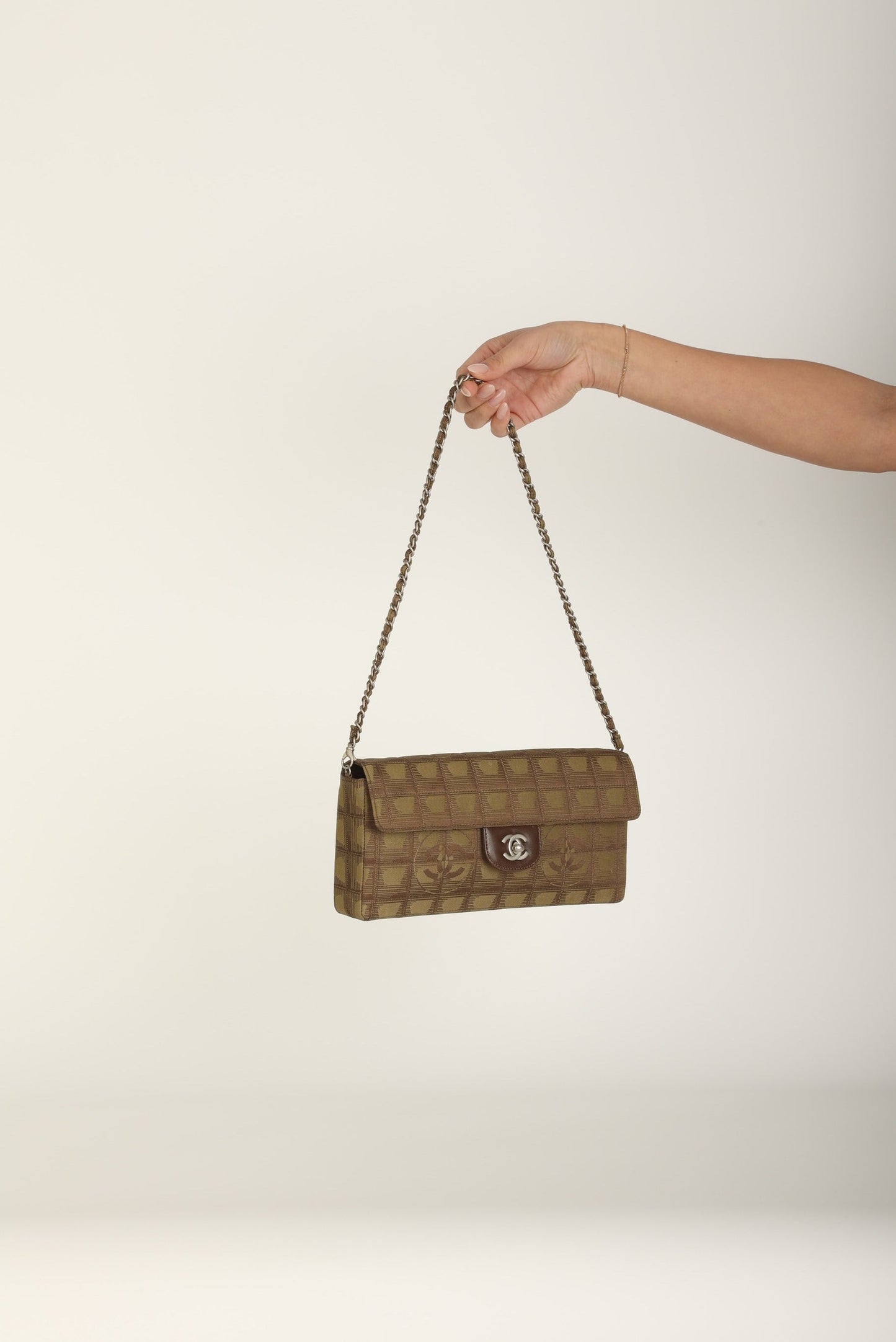Chanel 2002 Nylon Chocolate Bar East West