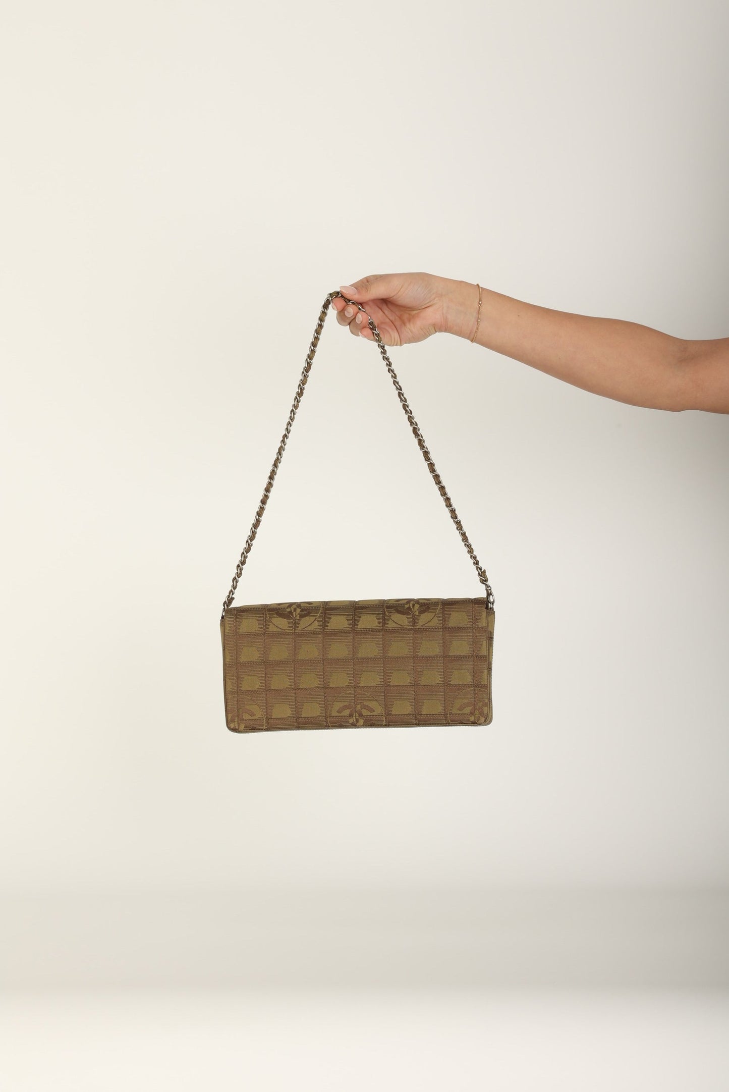 Chanel 2002 Nylon Chocolate Bar East West