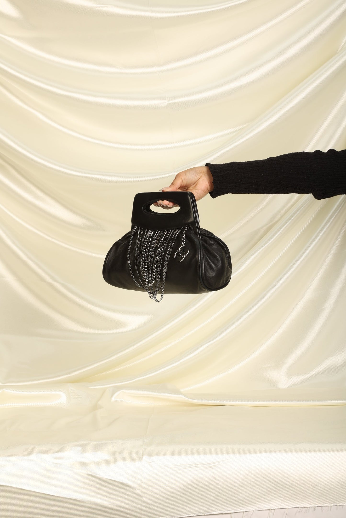 Extremely Rare Chanel Chain Handle Bag