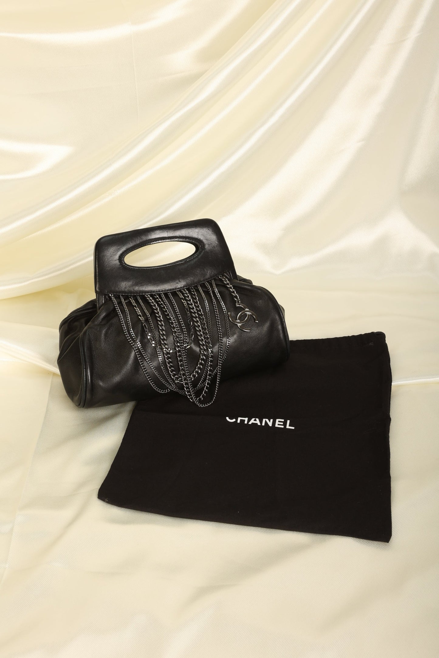 Extremely Rare Chanel Chain Handle Bag