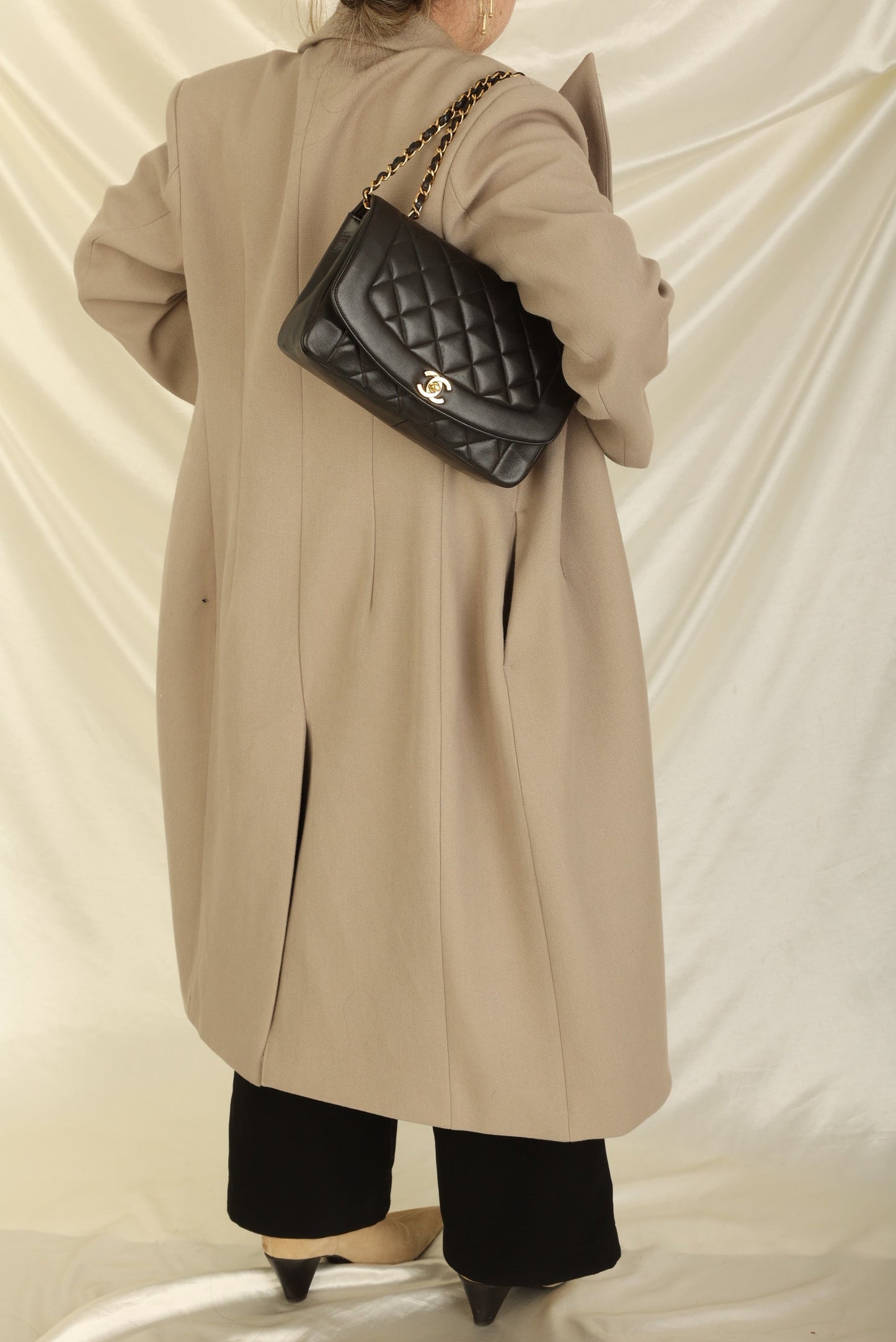 Chanel 1994 Lambskin Medium Diana