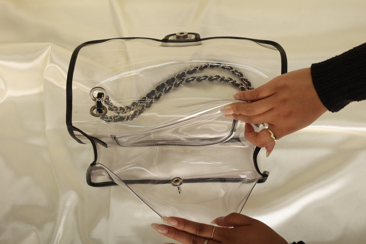 Chanel Transparent Flap Bag