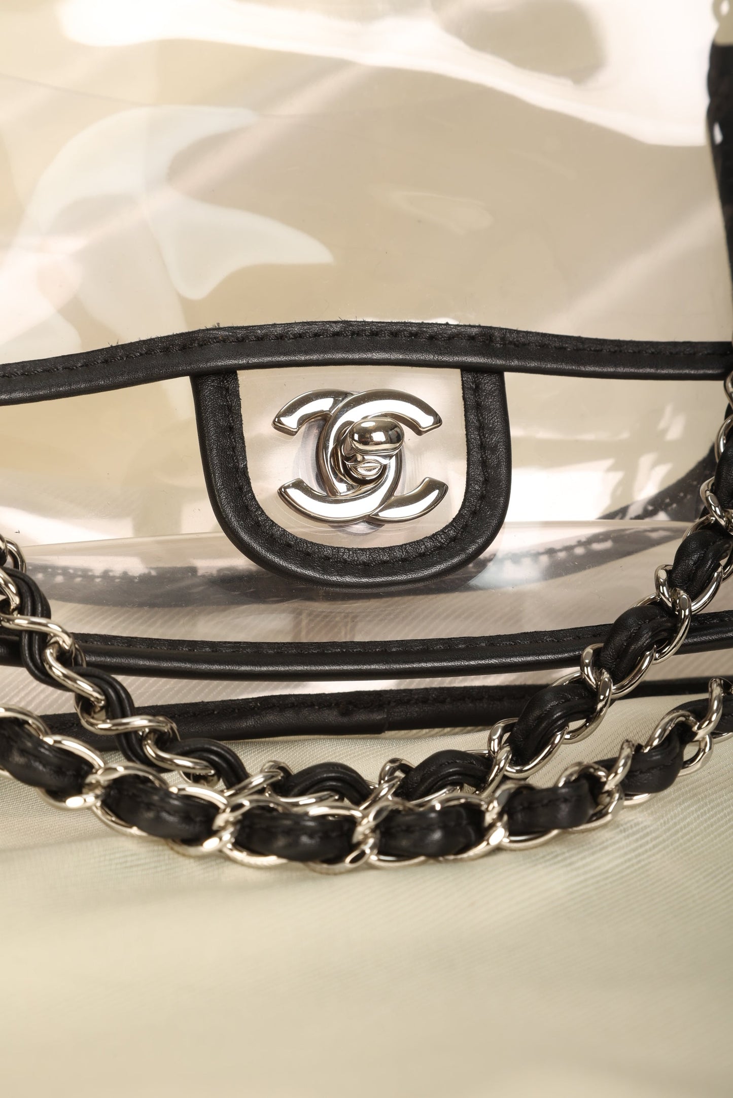 Chanel Transparent Flap Bag