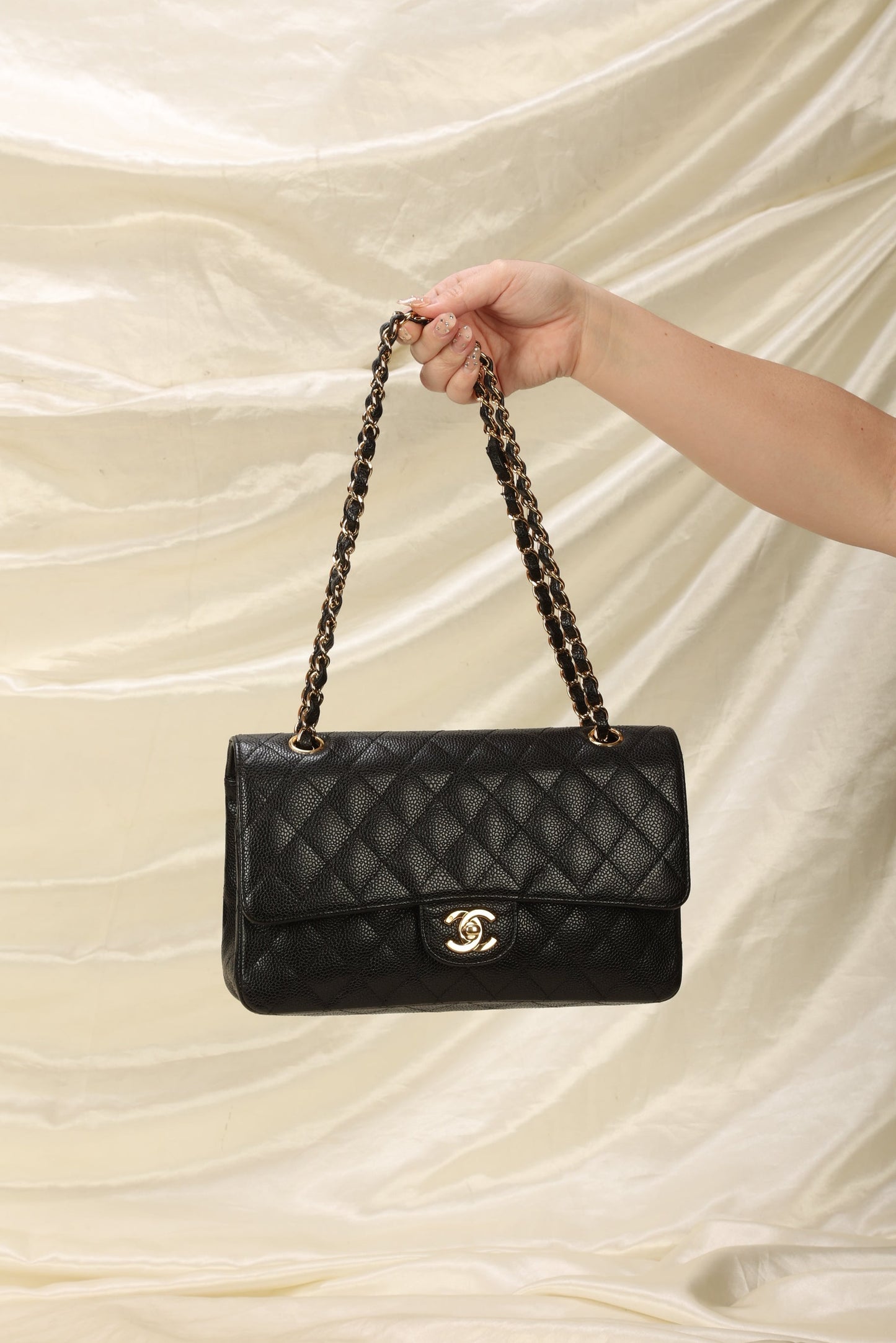 Chanel Caviar Medium Double Flap