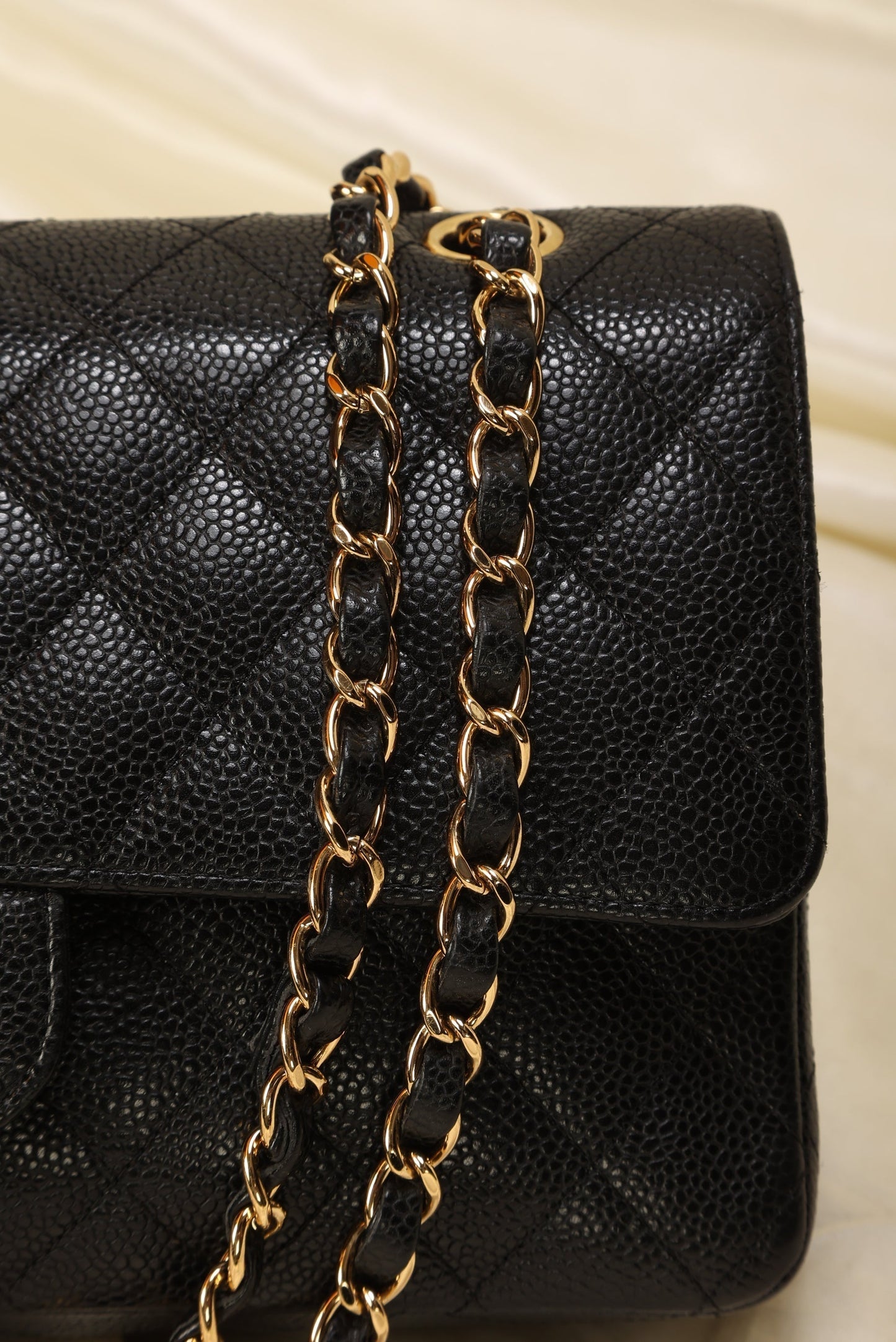 Chanel Caviar Medium Double Flap