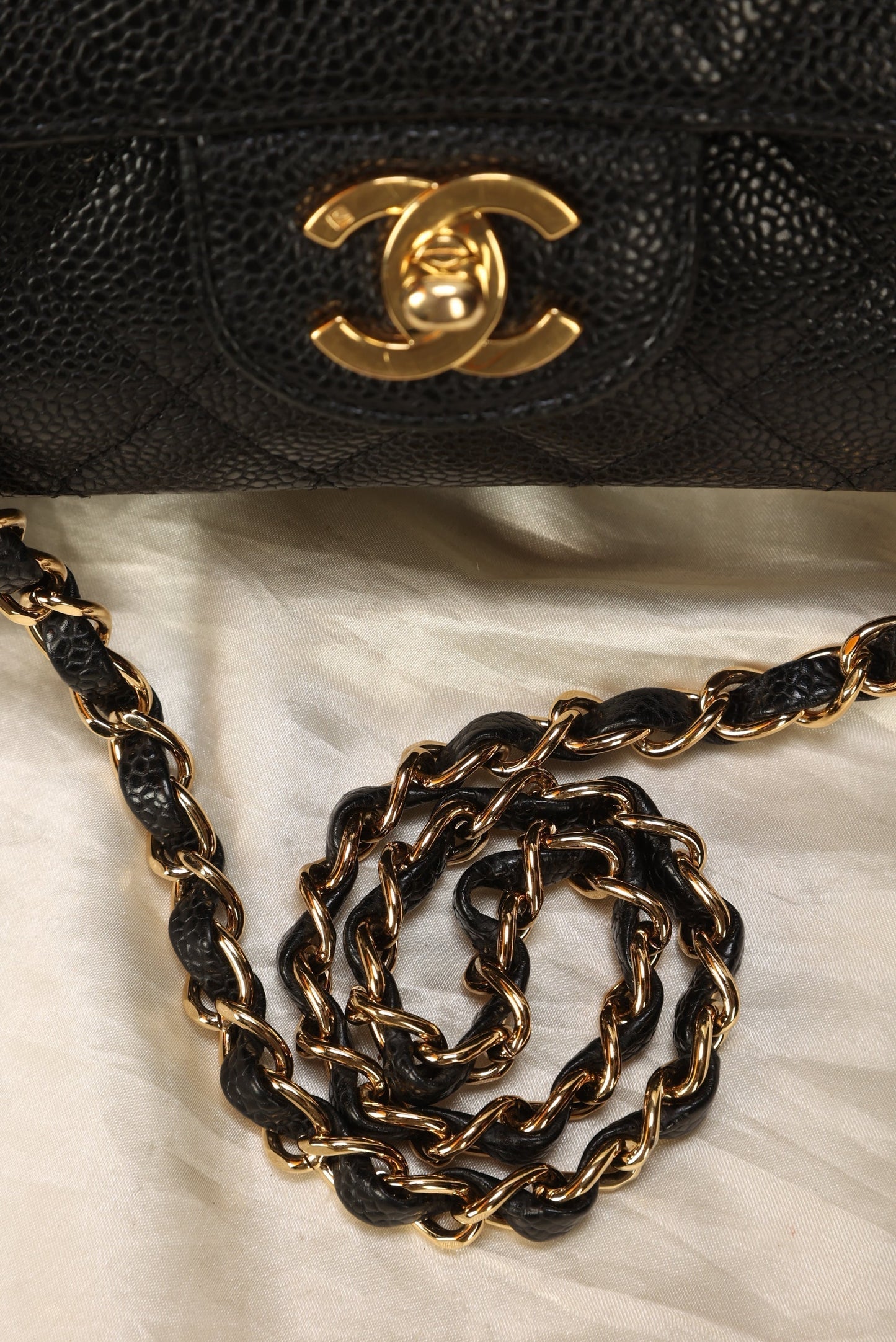 Chanel Caviar Medium Double Flap