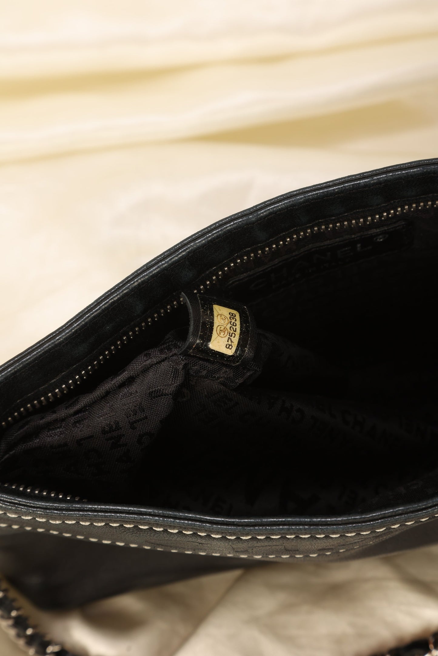 Chanel Logo Pochette