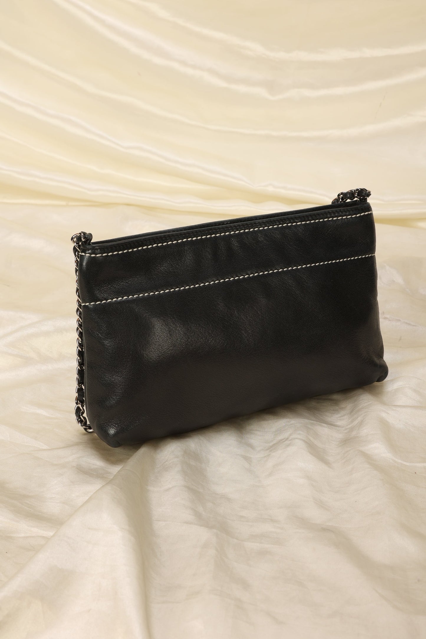 Chanel Logo Pochette
