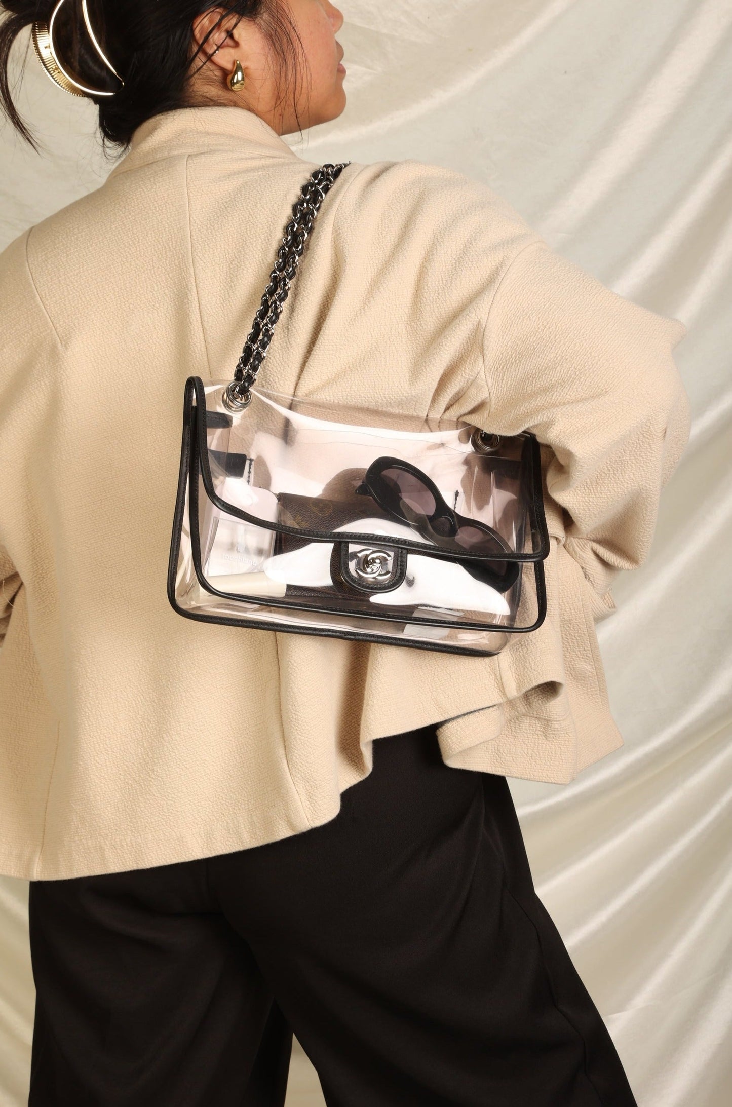 Chanel Transparent Flap Bag
