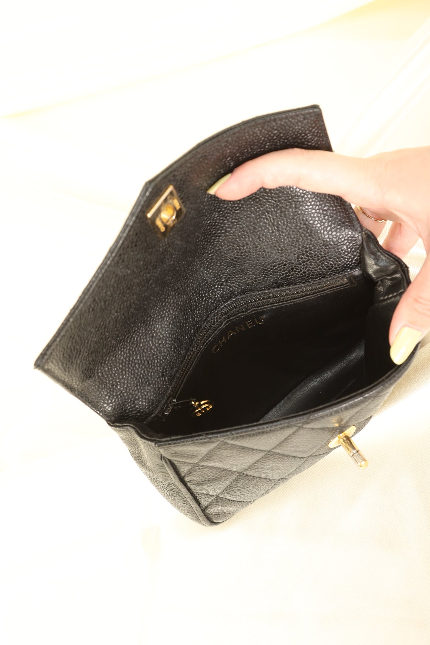 Chanel Caviar Belt Bag