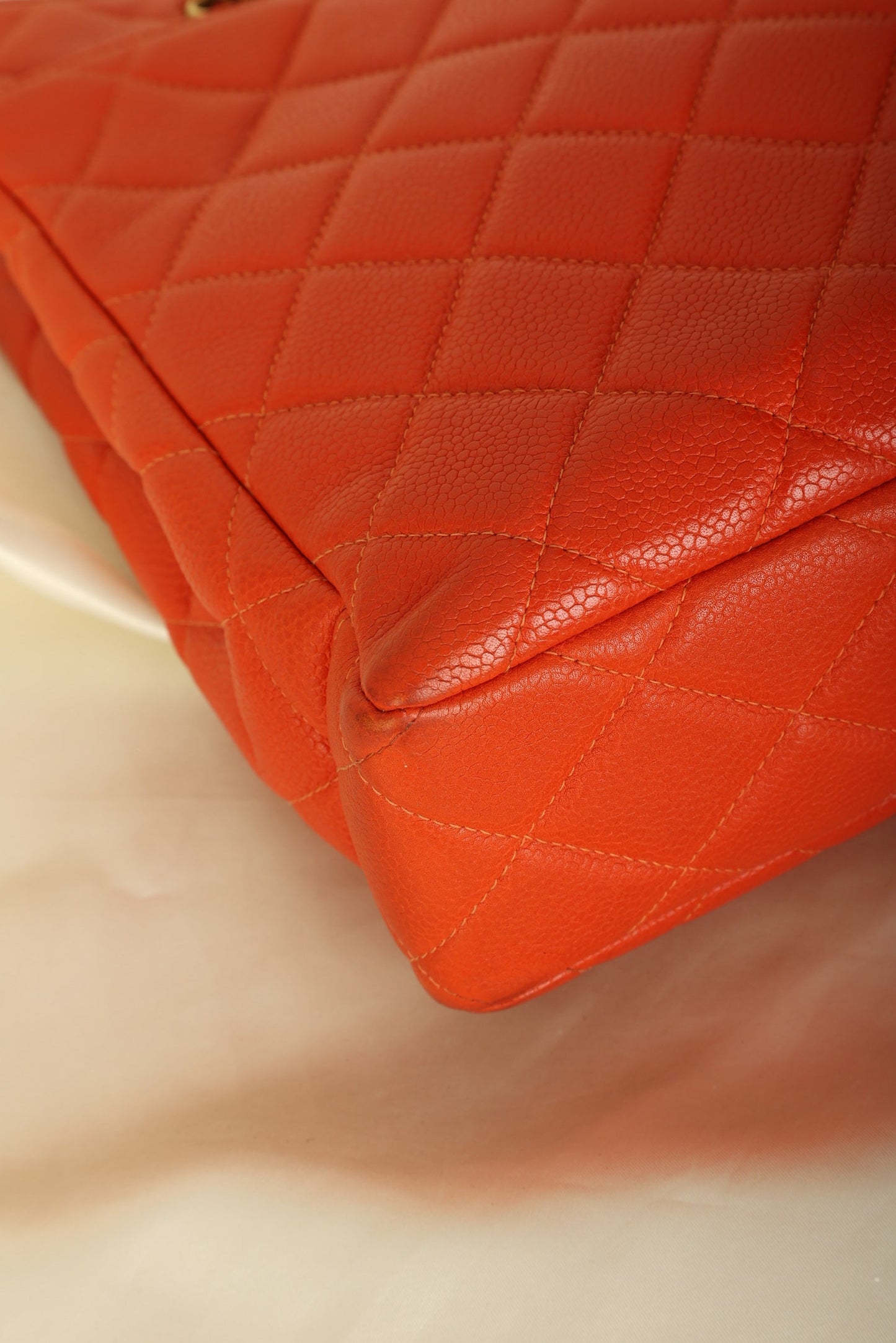 Chanel Caviar Turnlock Tote