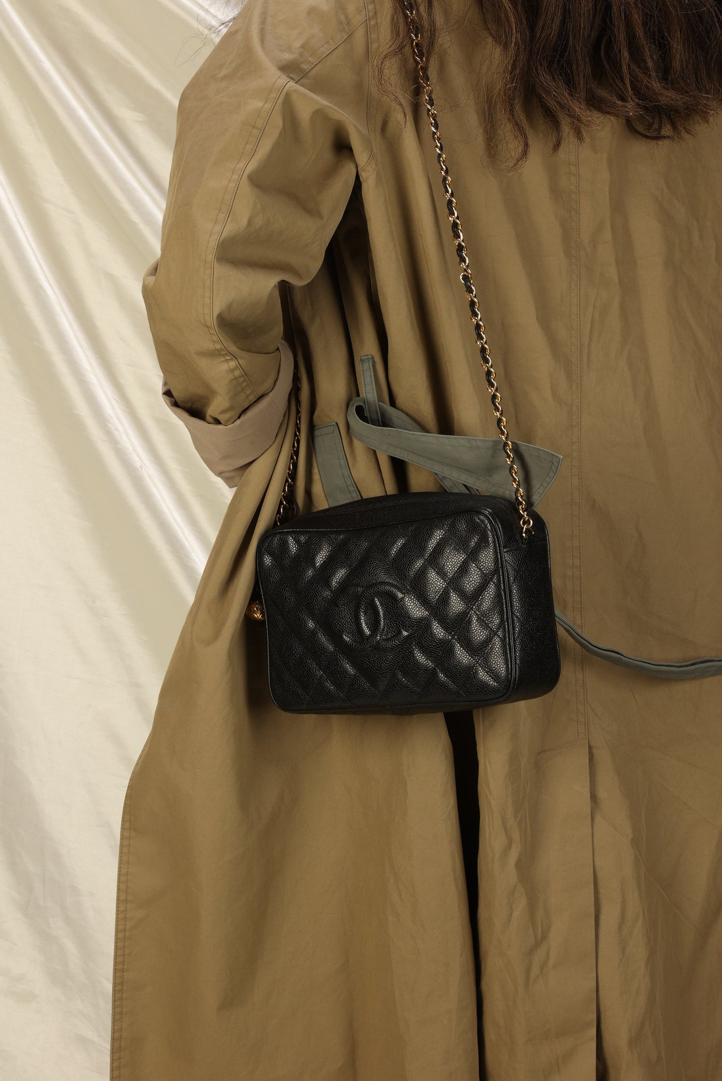Chanel Caviar Camera Bag