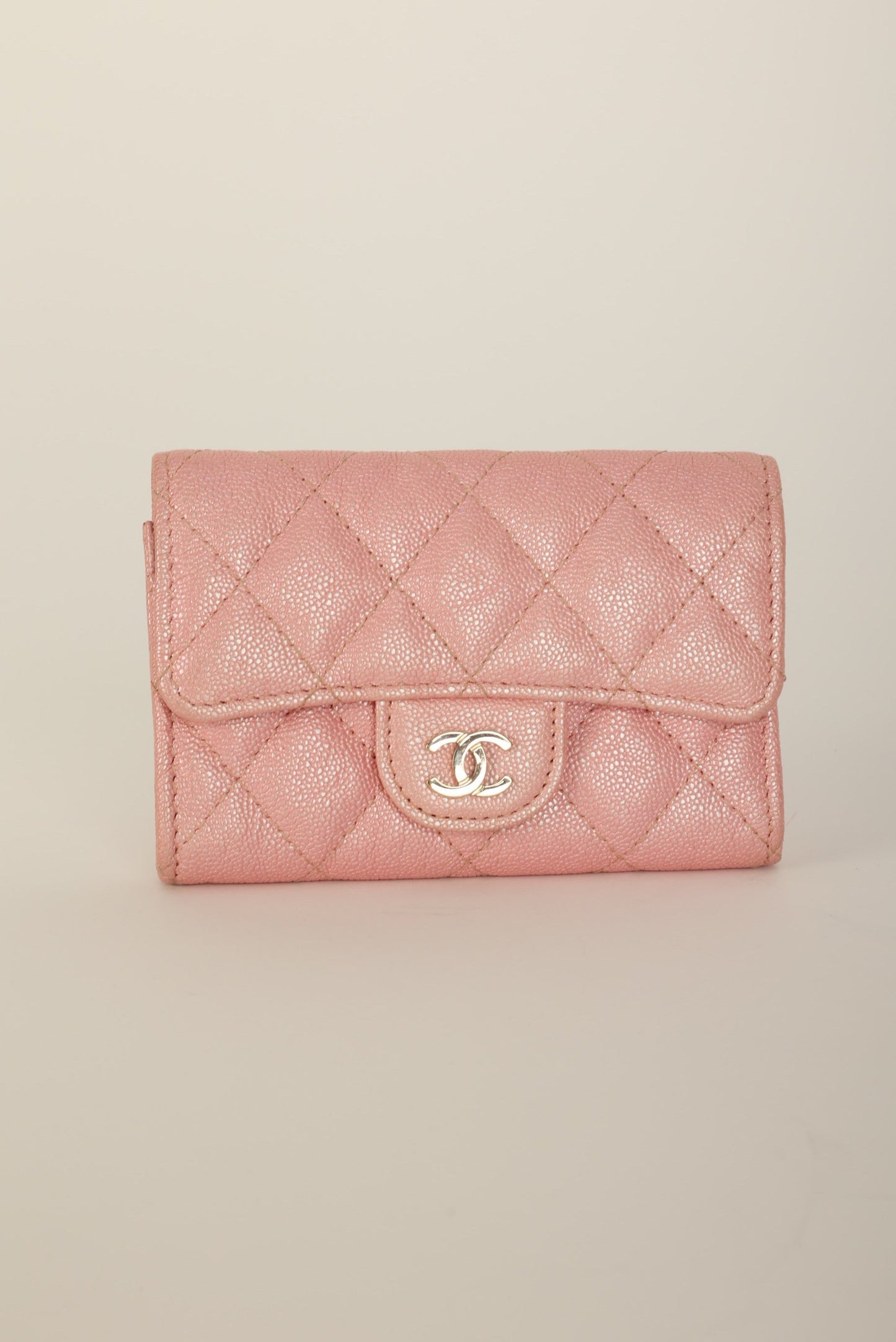 Chanel 2019 Caviar Card Holder on Chain