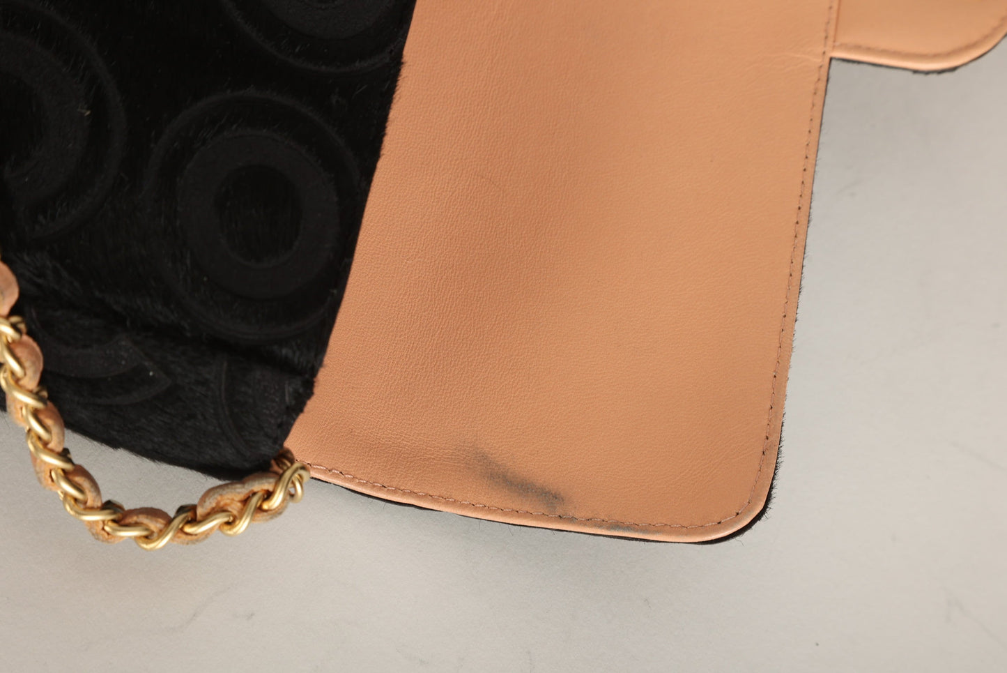 Chanel 2000 Ponyhair Coco East West Flap