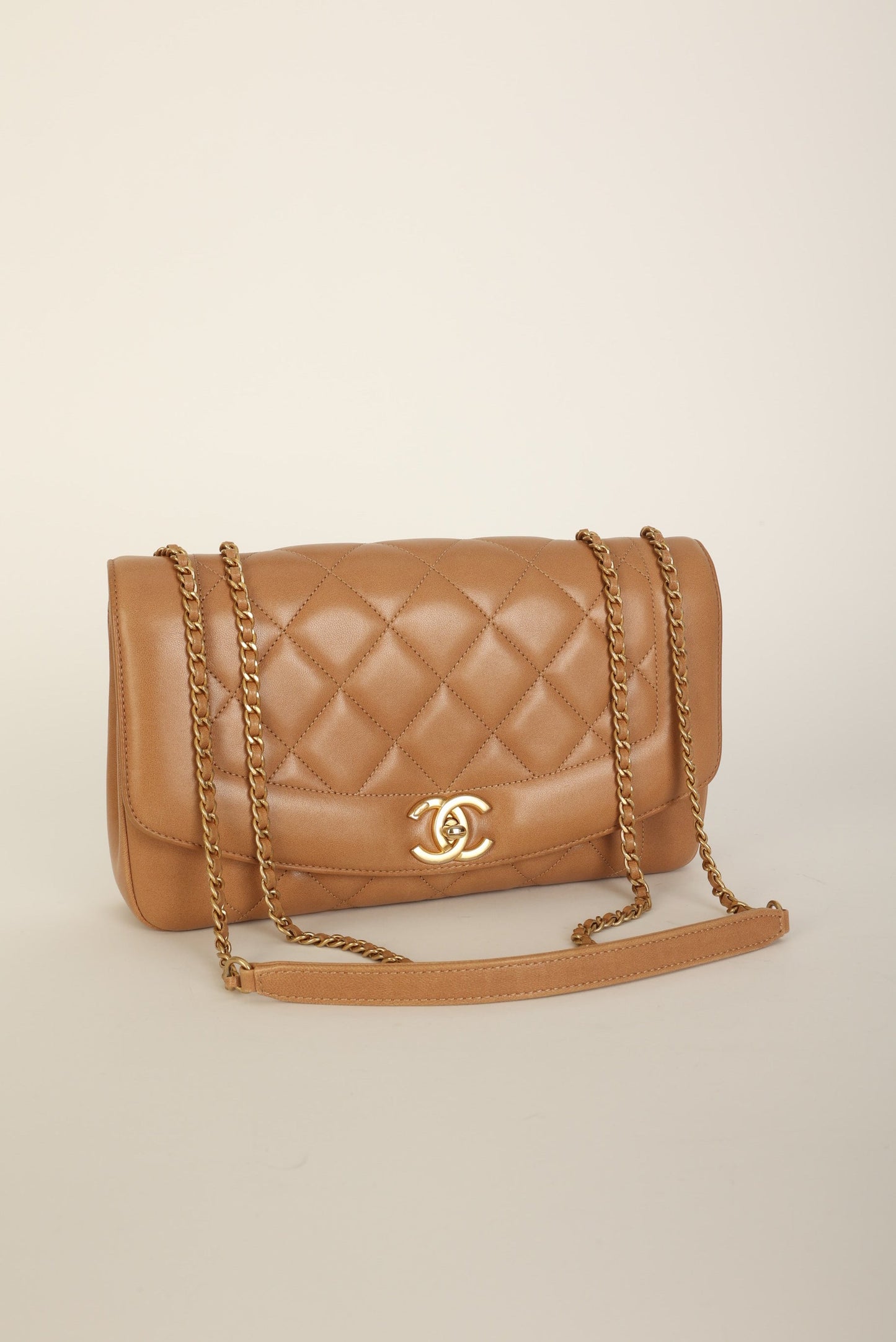 Extremely Rare Chanel 2015 Lambskin Reissue Diana