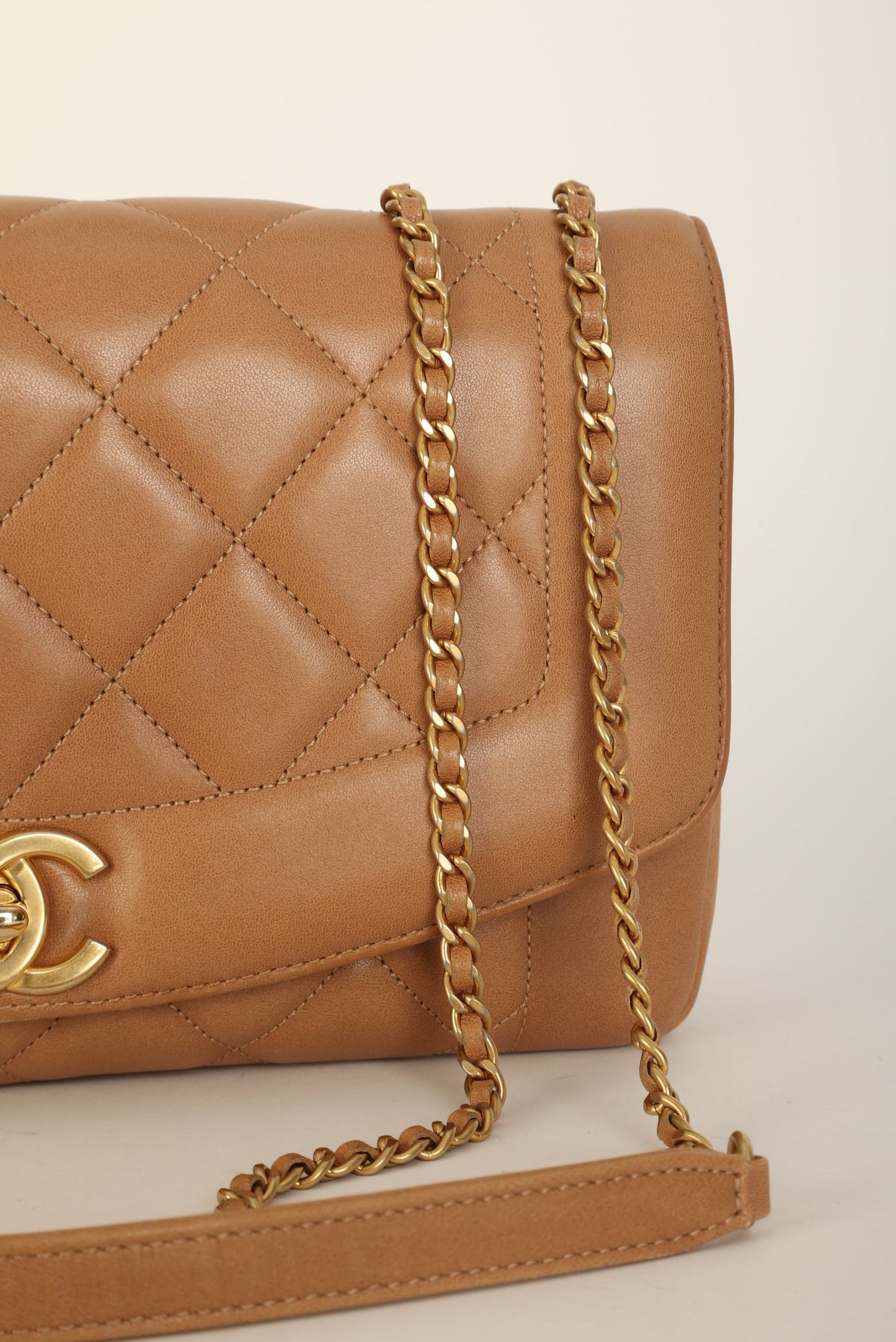Extremely Rare Chanel 2015 Lambskin Reissue Diana
