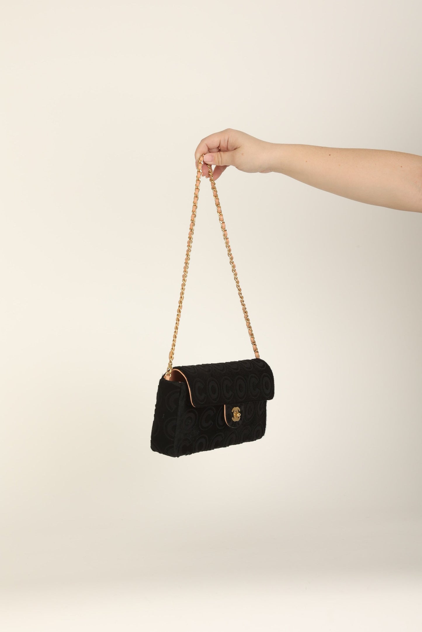 Chanel 2000 Ponyhair Coco East West Flap