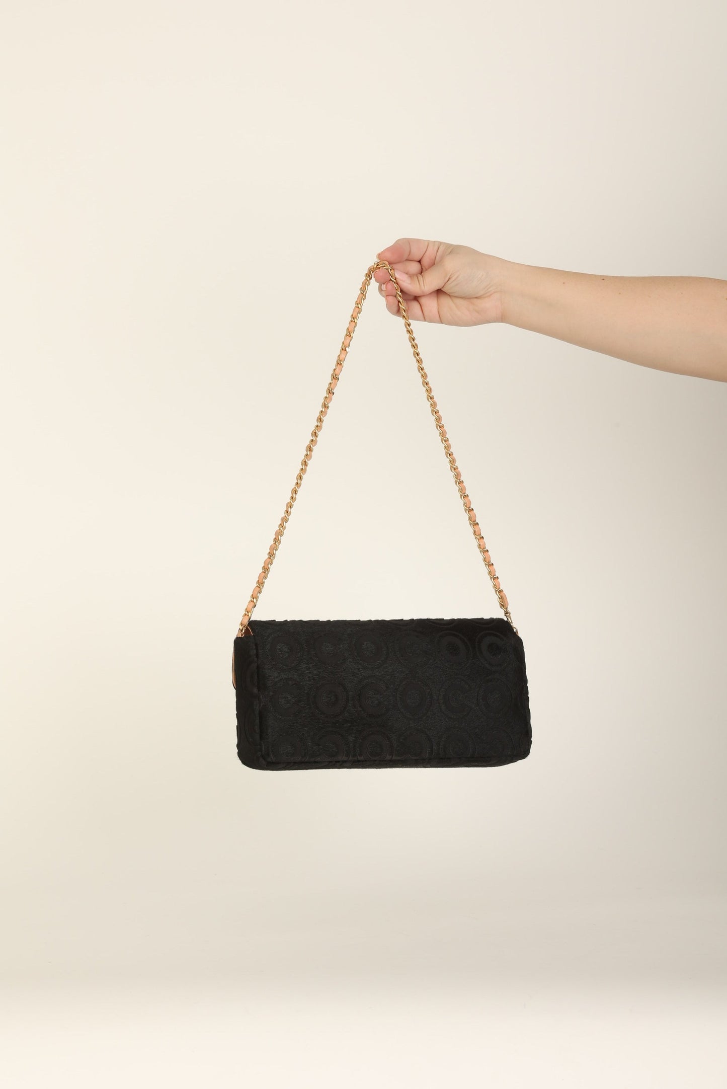 Chanel 2000 Ponyhair Coco East West Flap