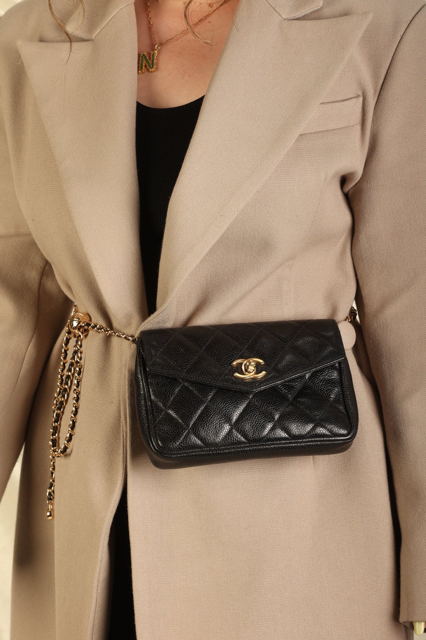 Chanel Caviar Belt Bag