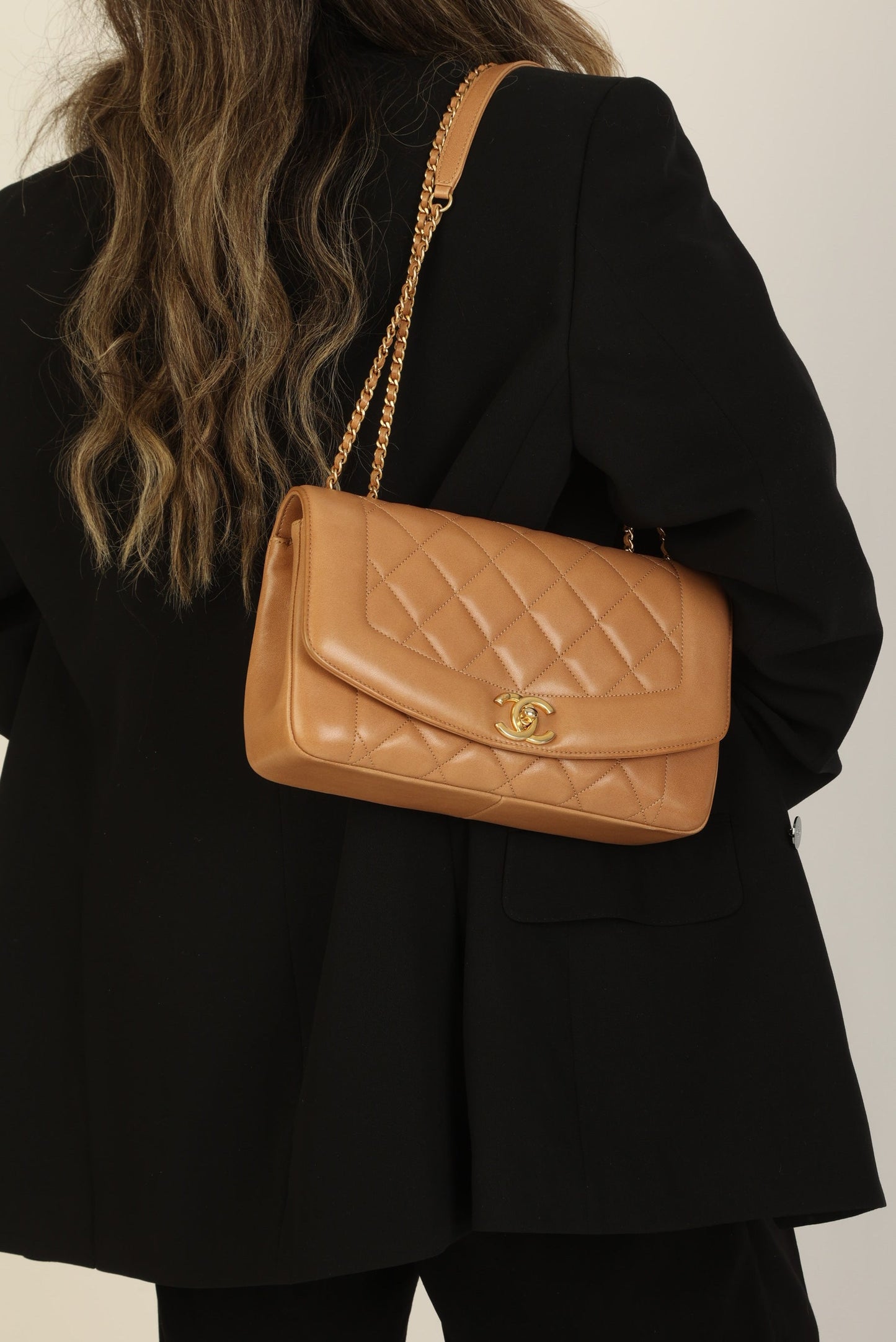 Extremely Rare Chanel 2015 Lambskin Reissue Diana