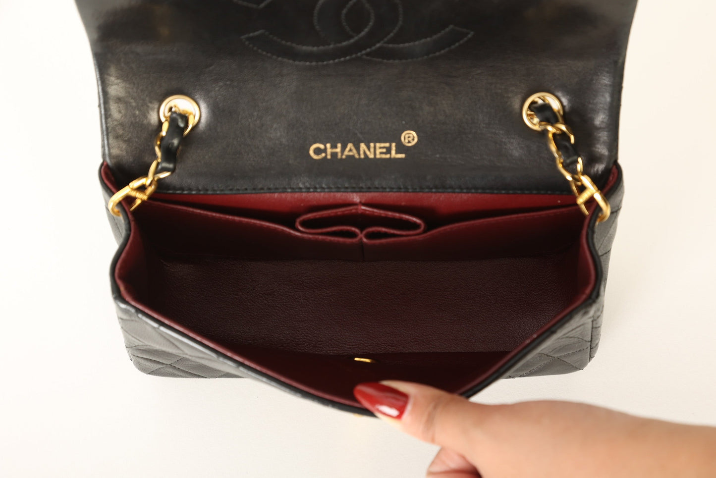 Chanel 1989 Lambskin Mini Full Flap