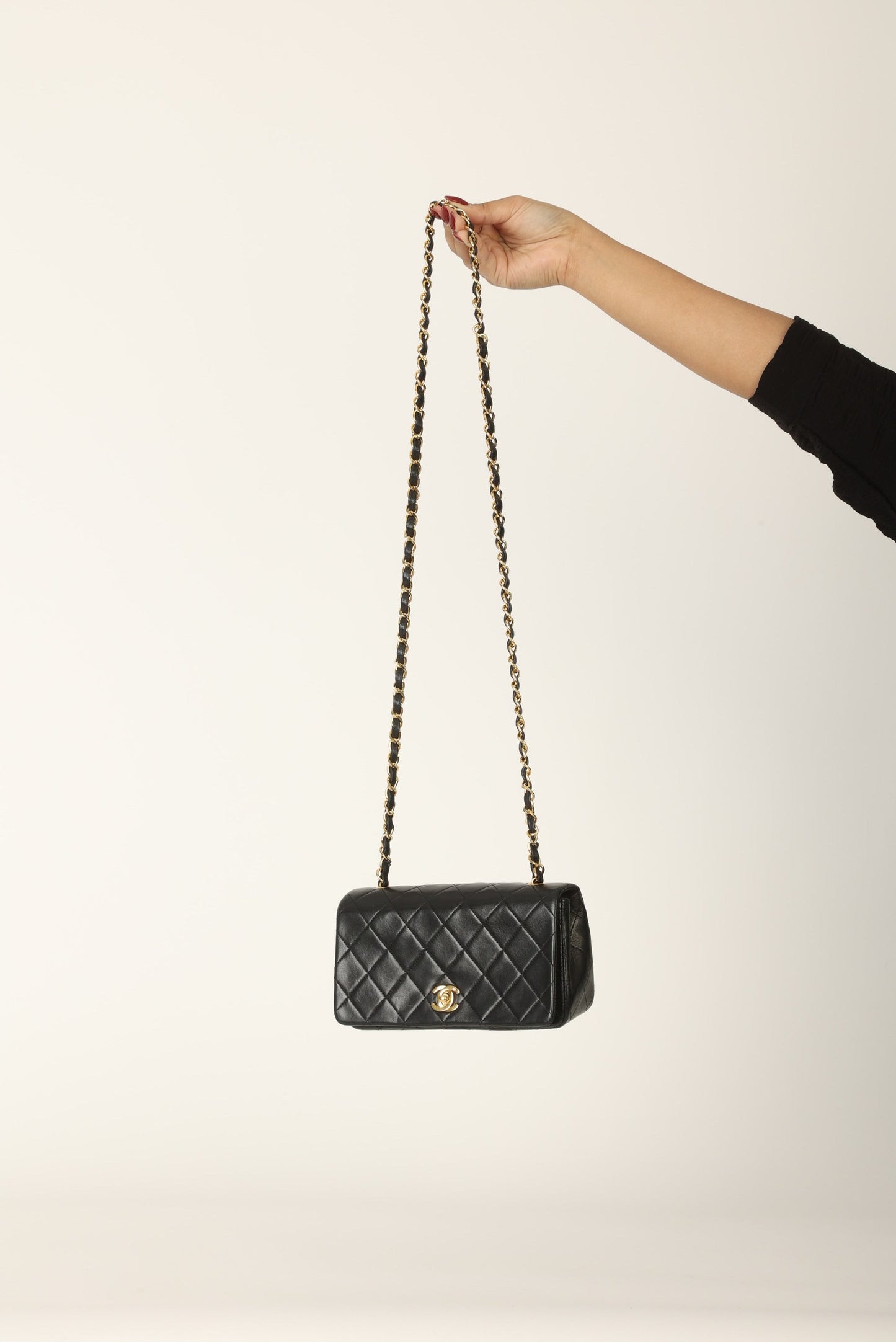 Chanel 1989 Lambskin Mini Full Flap